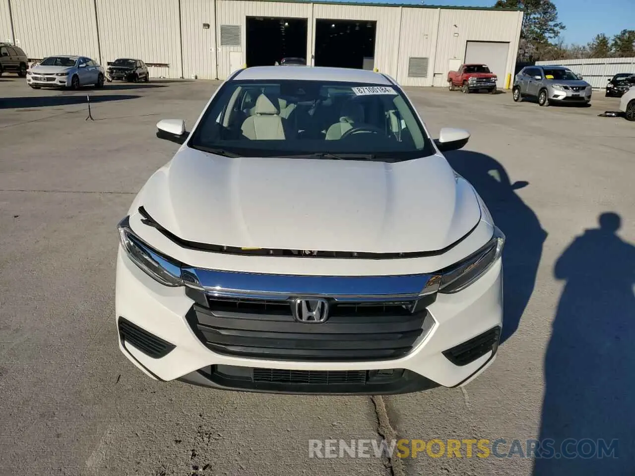 5 Photograph of a damaged car 19XZE4F56KE024655 HONDA INSIGHT 2019