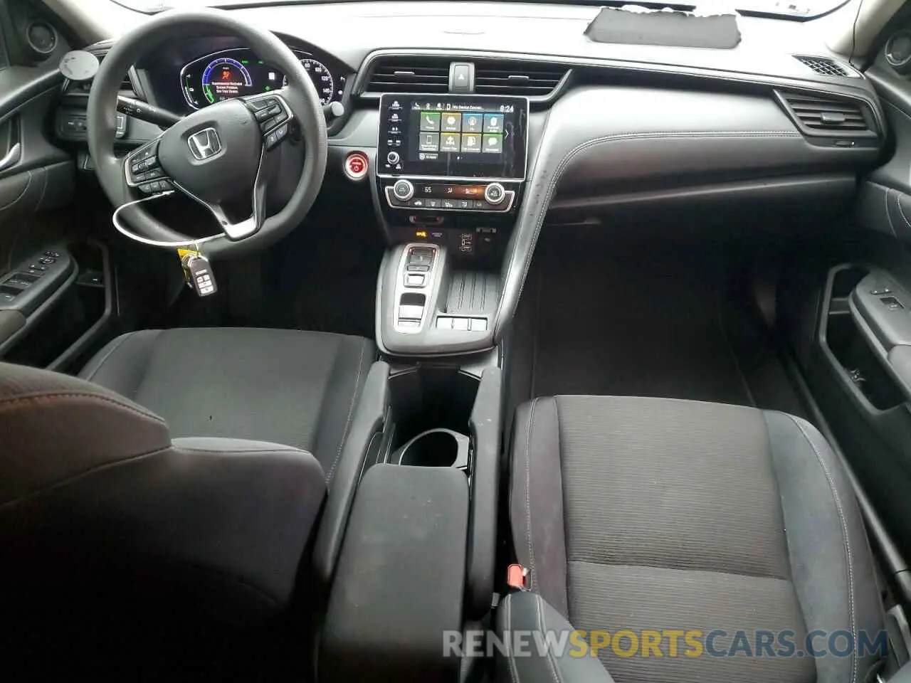 8 Photograph of a damaged car 19XZE4F56KE030293 HONDA INSIGHT 2019