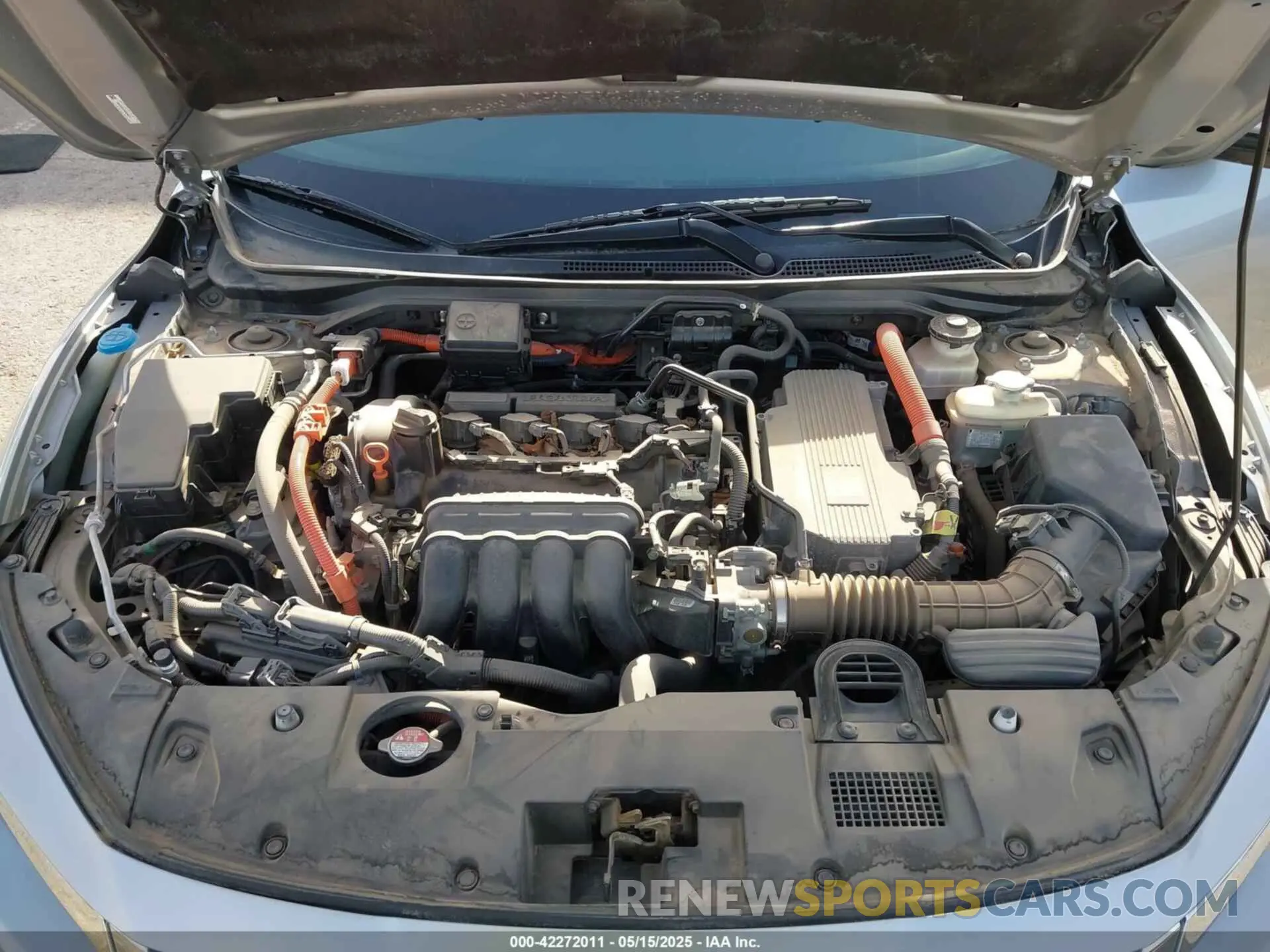 10 Фотография поврежденного автомобиля 19XZE4F57KE018251 HONDA INSIGHT 2019