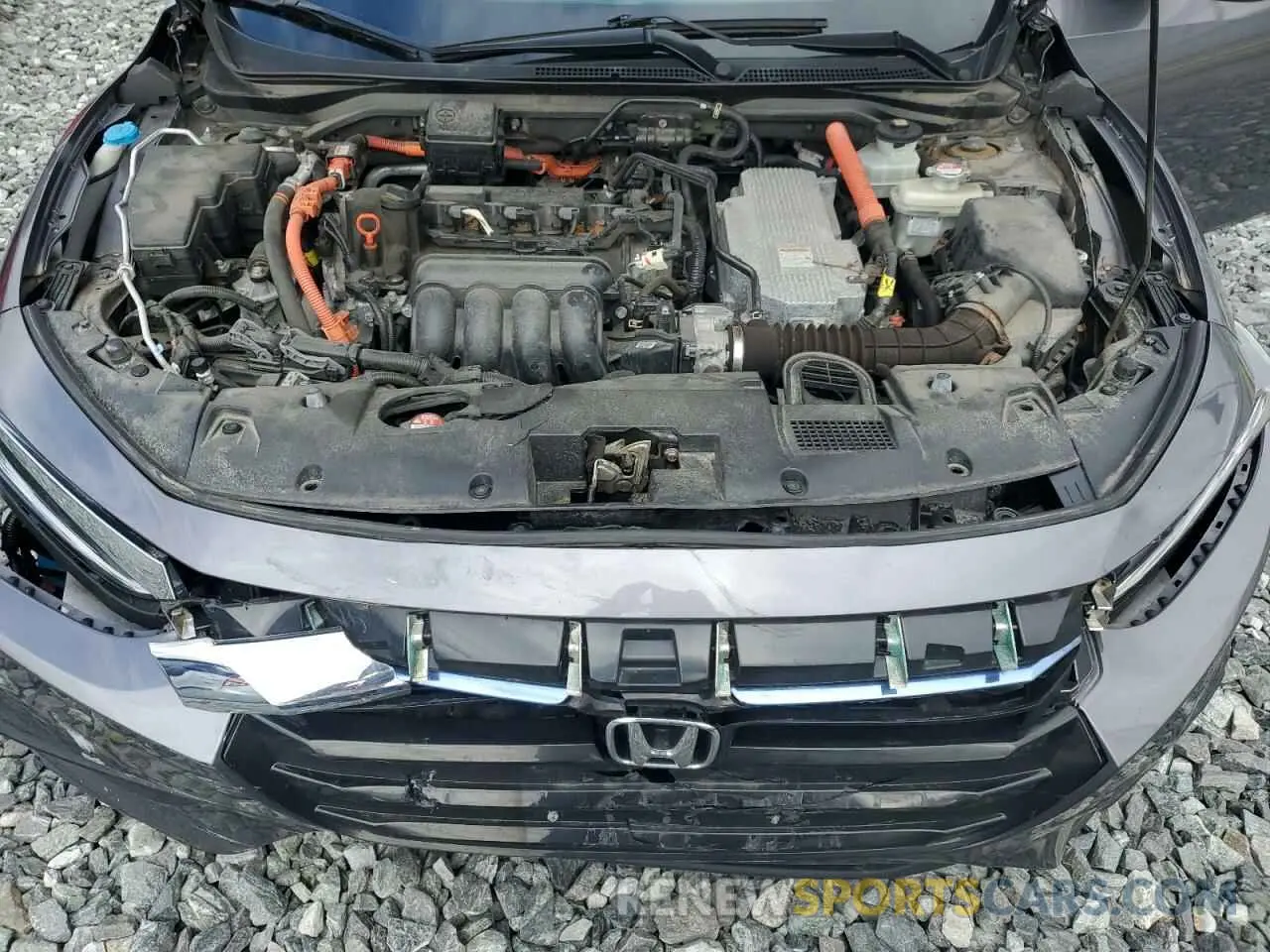 11 Фотография поврежденного автомобиля 19XZE4F58KE008151 HONDA INSIGHT 2019