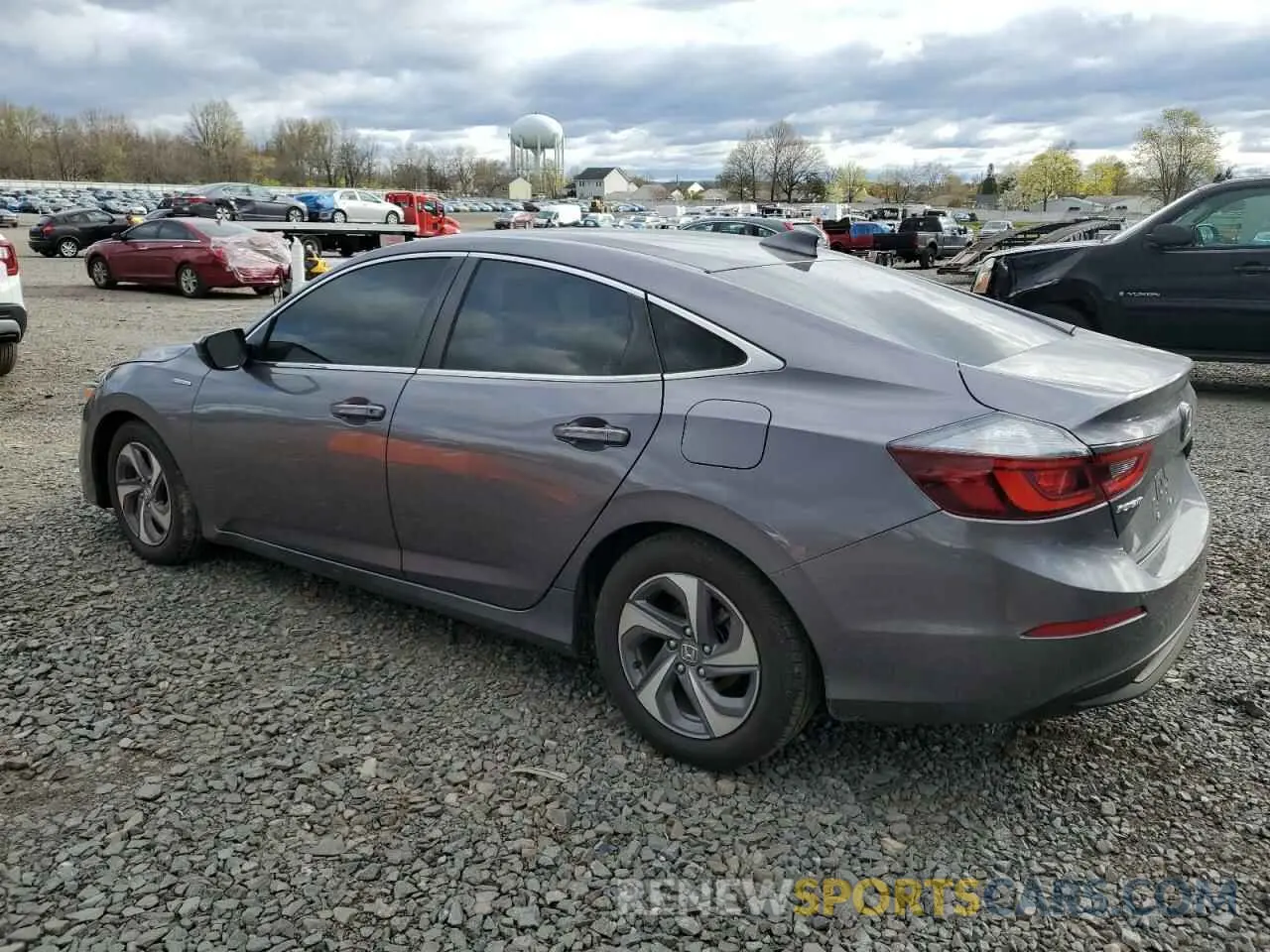 2 Фотография поврежденного автомобиля 19XZE4F58KE017755 HONDA INSIGHT 2019