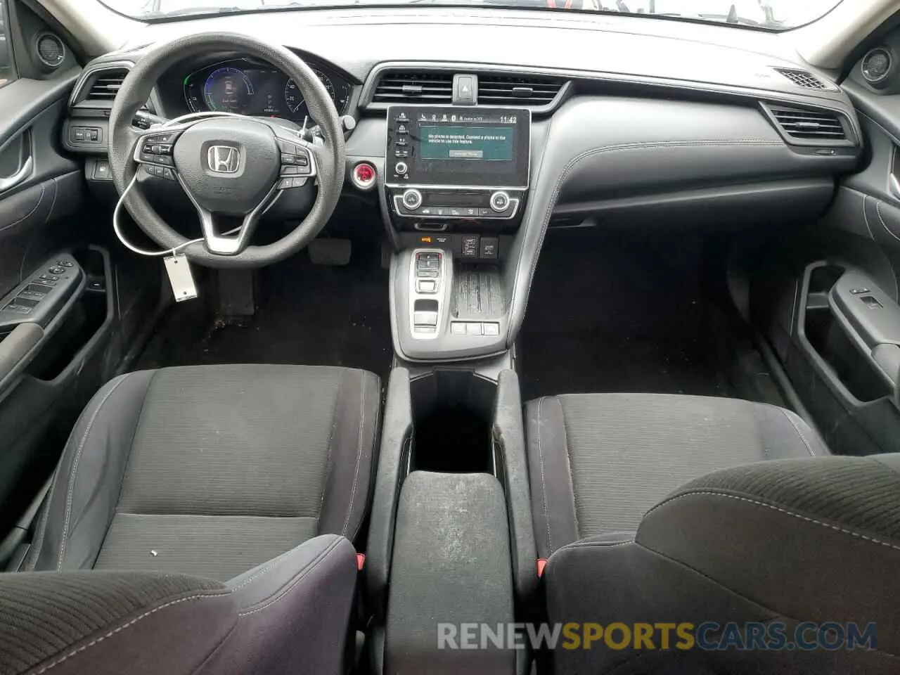 8 Фотография поврежденного автомобиля 19XZE4F58KE031476 HONDA INSIGHT 2019