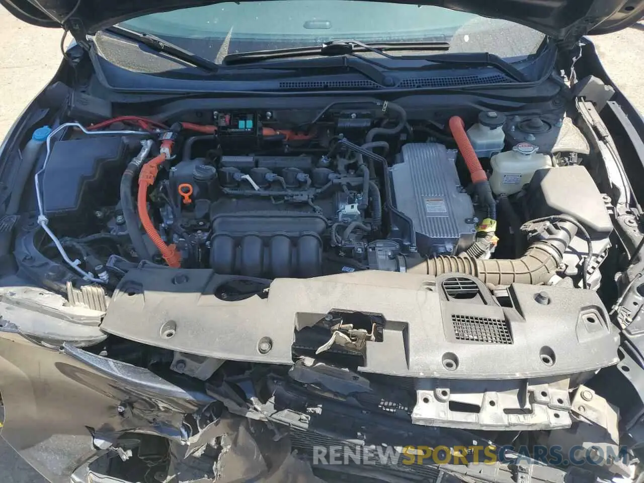 11 Photograph of a damaged car 19XZE4F58KE031929 HONDA INSIGHT 2019