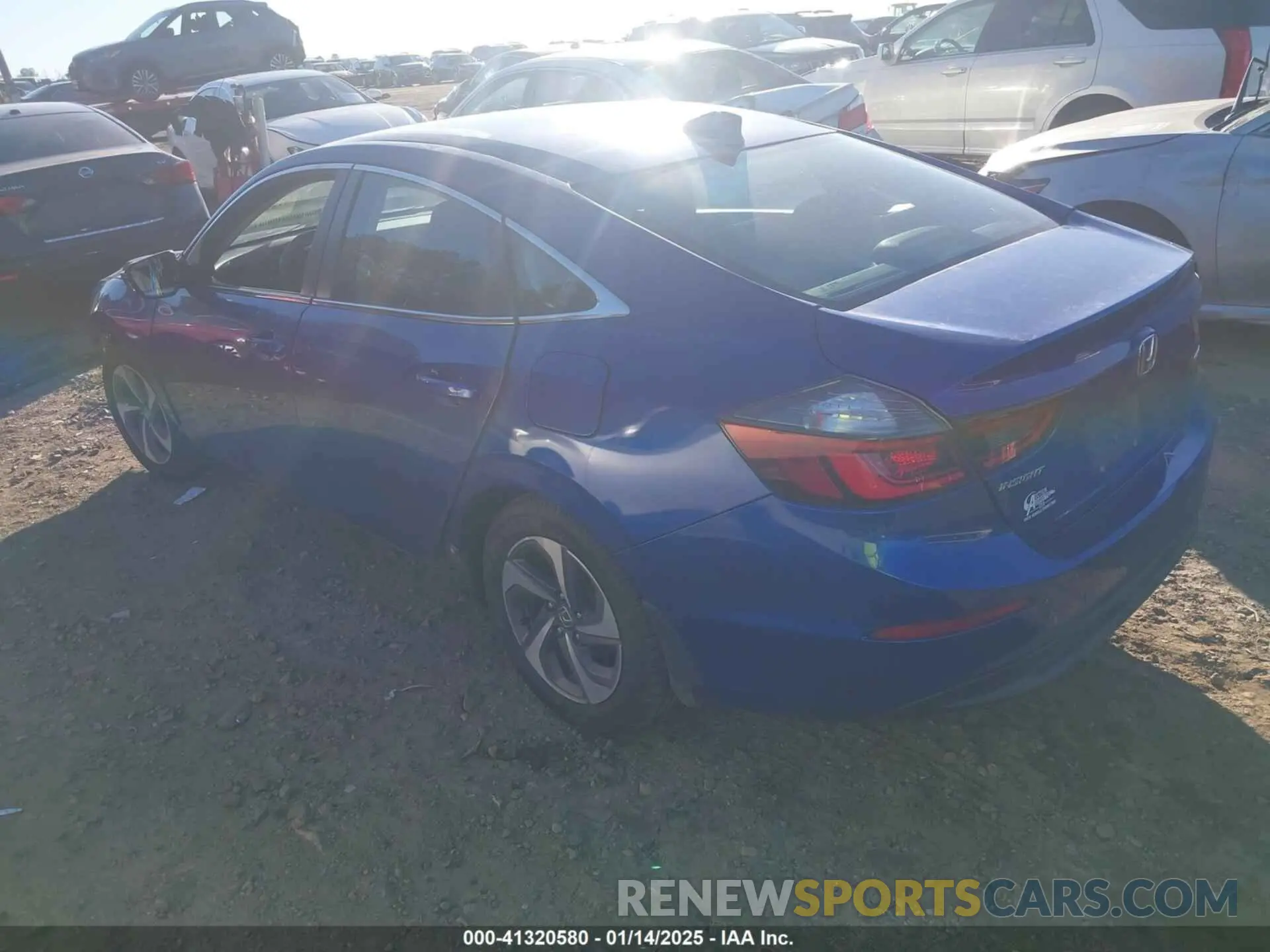 3 Photograph of a damaged car 19XZE4F59KE007669 HONDA INSIGHT 2019