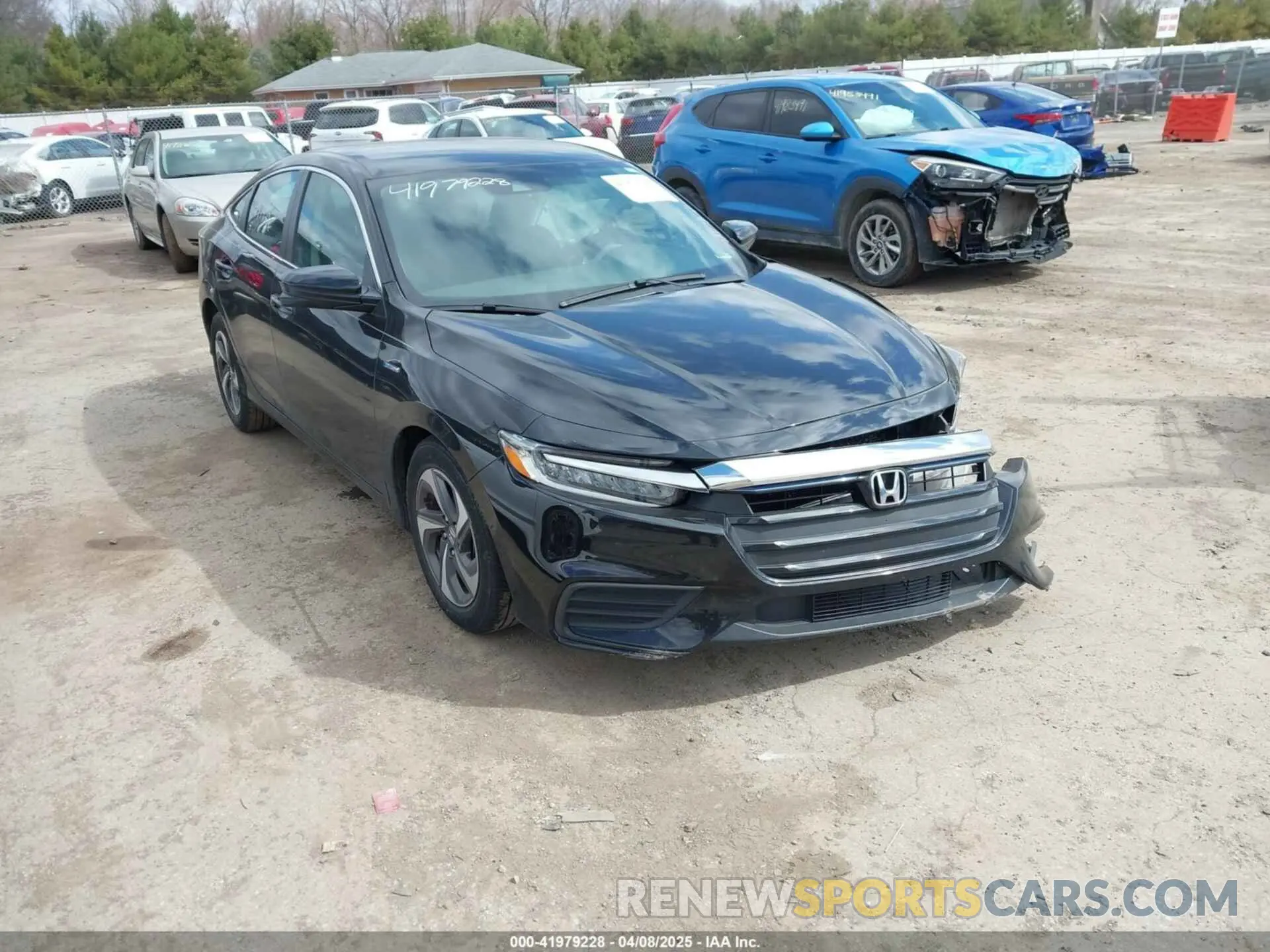 1 Фотография поврежденного автомобиля 19XZE4F59KE025217 HONDA INSIGHT 2019
