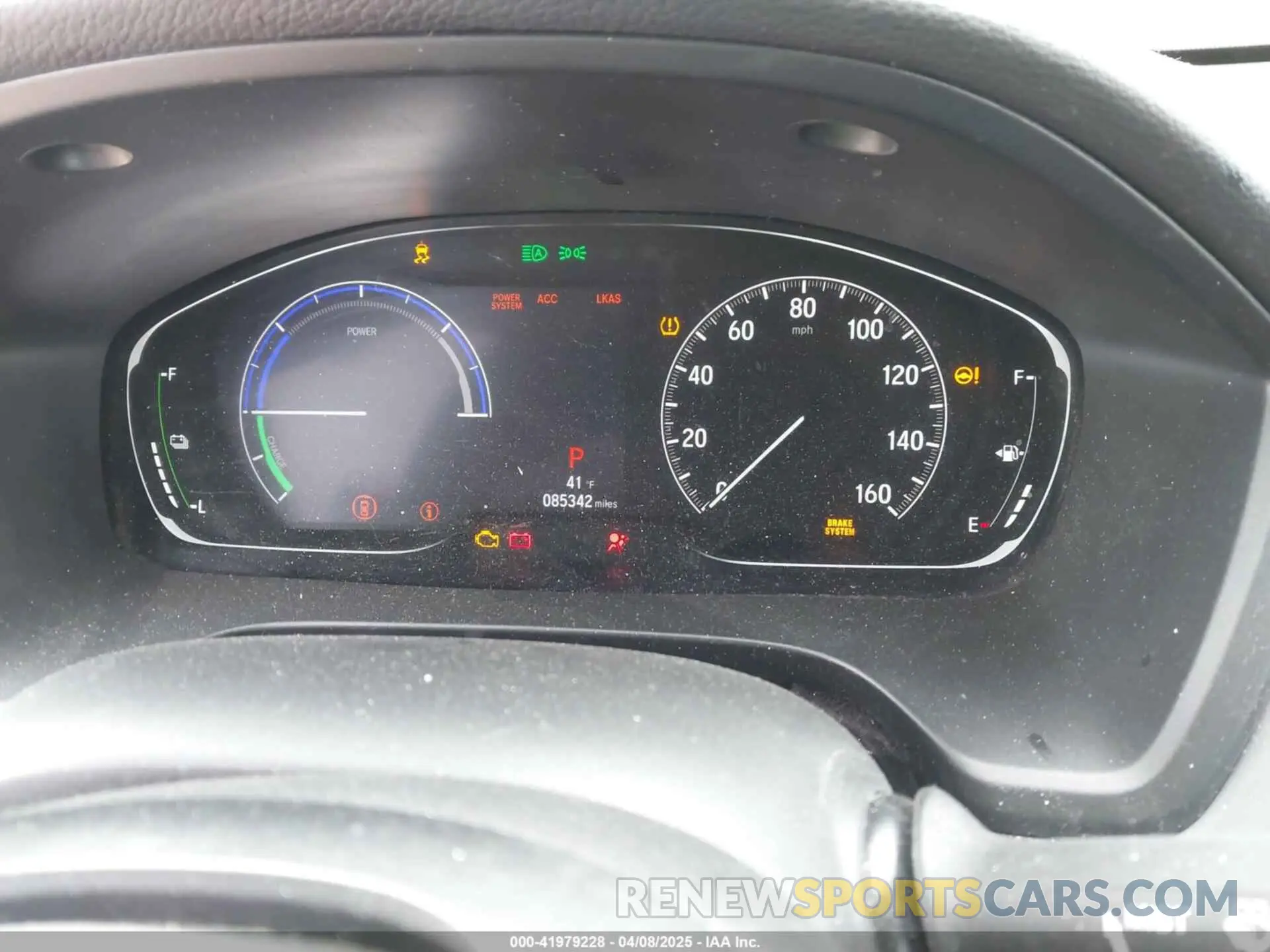 7 Фотография поврежденного автомобиля 19XZE4F59KE025217 HONDA INSIGHT 2019