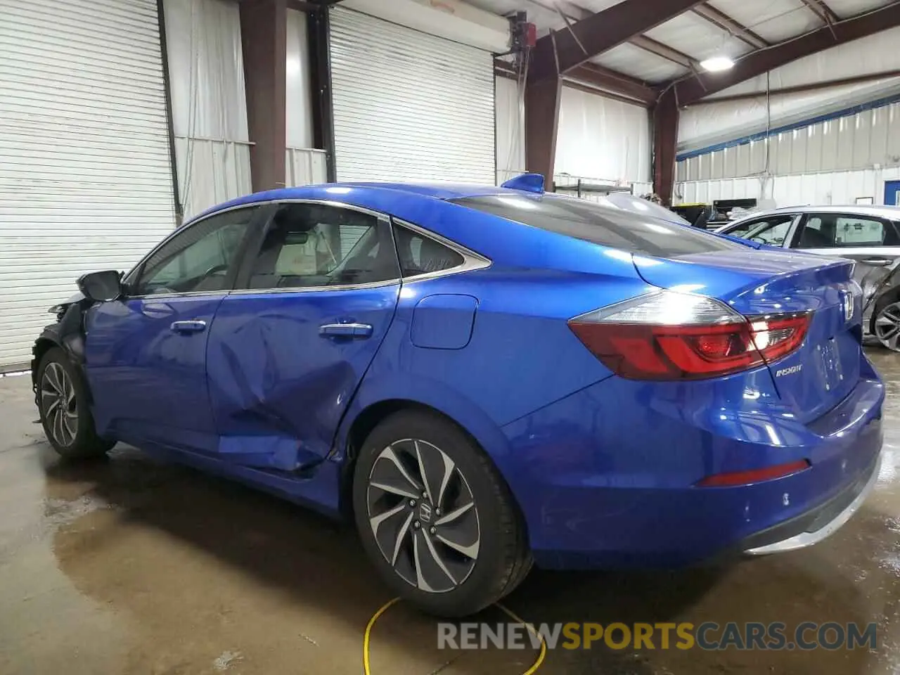 2 Фотография поврежденного автомобиля 19XZE4F90KE003576 HONDA INSIGHT 2019