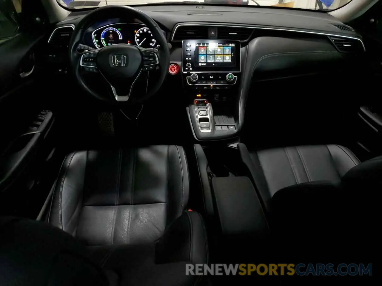 8 Фотография поврежденного автомобиля 19XZE4F90KE003576 HONDA INSIGHT 2019