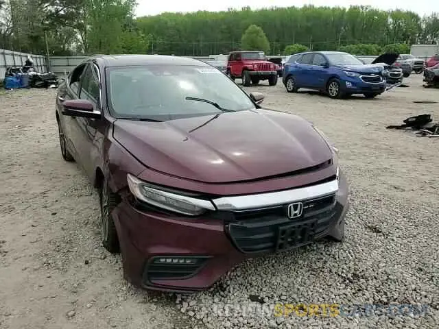 11 Photograph of a damaged car 19XZE4F90KE021222 HONDA INSIGHT 2019