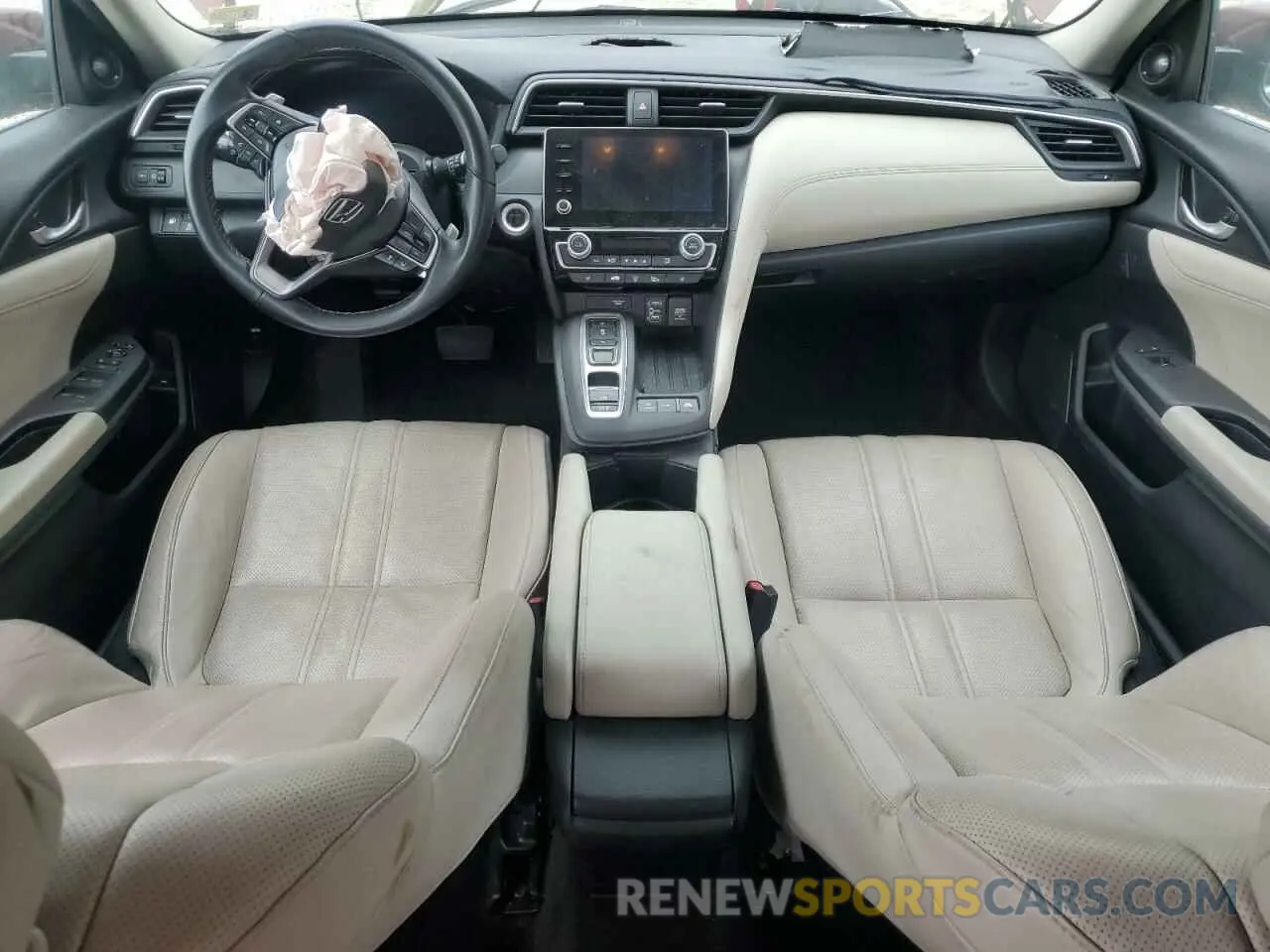 8 Photograph of a damaged car 19XZE4F90KE021222 HONDA INSIGHT 2019