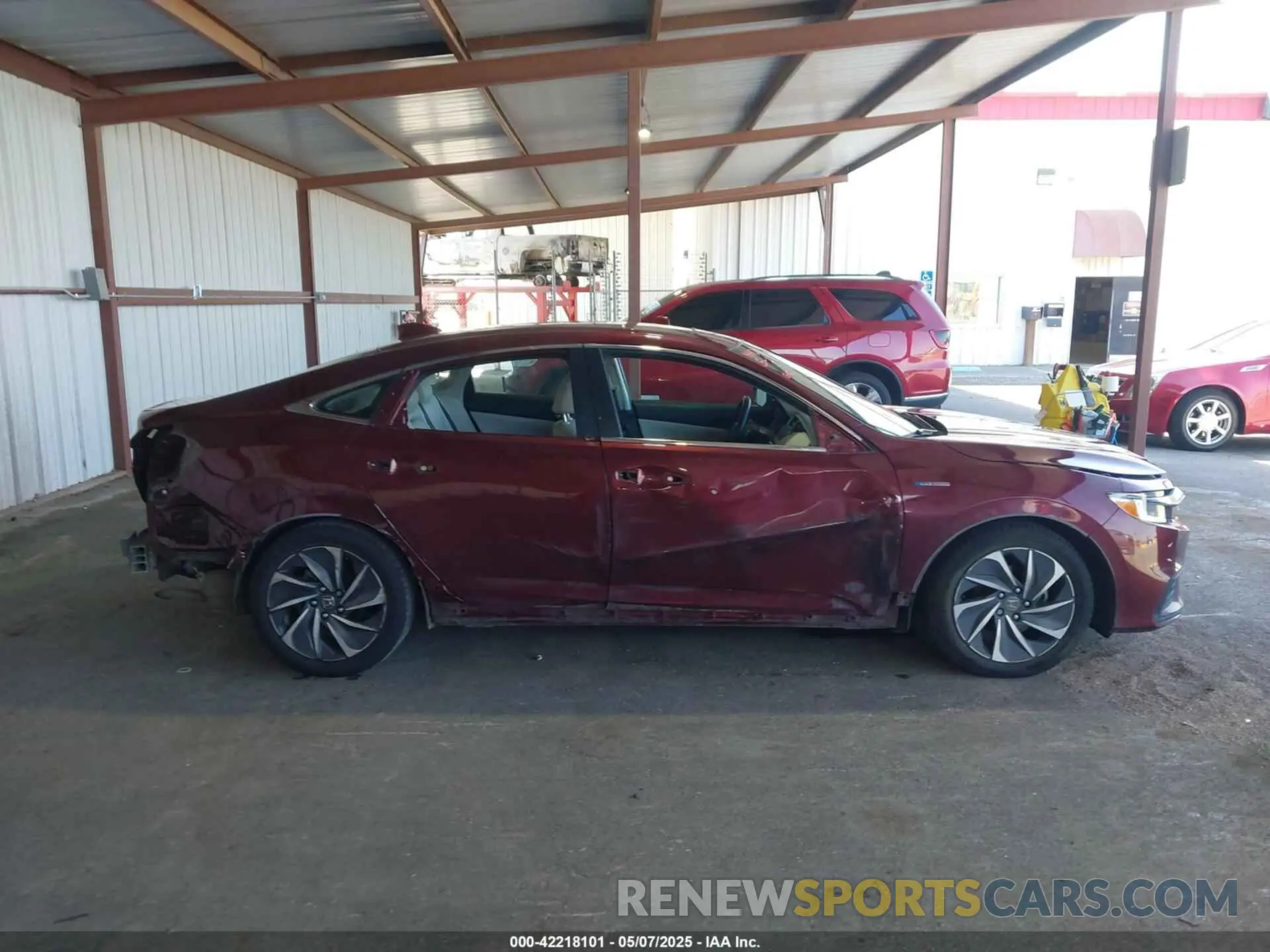 14 Фотография поврежденного автомобиля 19XZE4F94KE014483 HONDA INSIGHT 2019