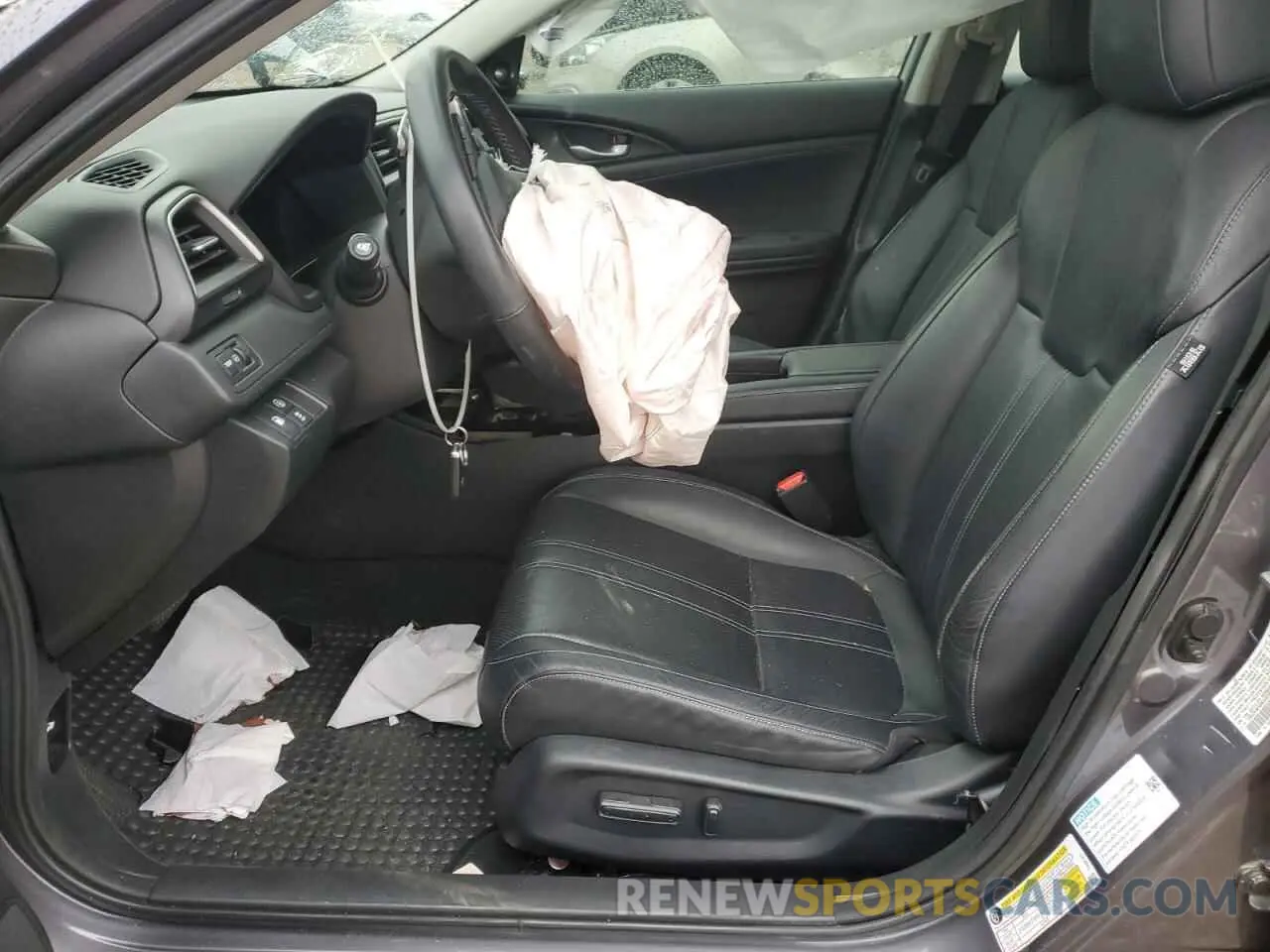 7 Photograph of a damaged car 19XZE4F94KE024088 HONDA INSIGHT 2019
