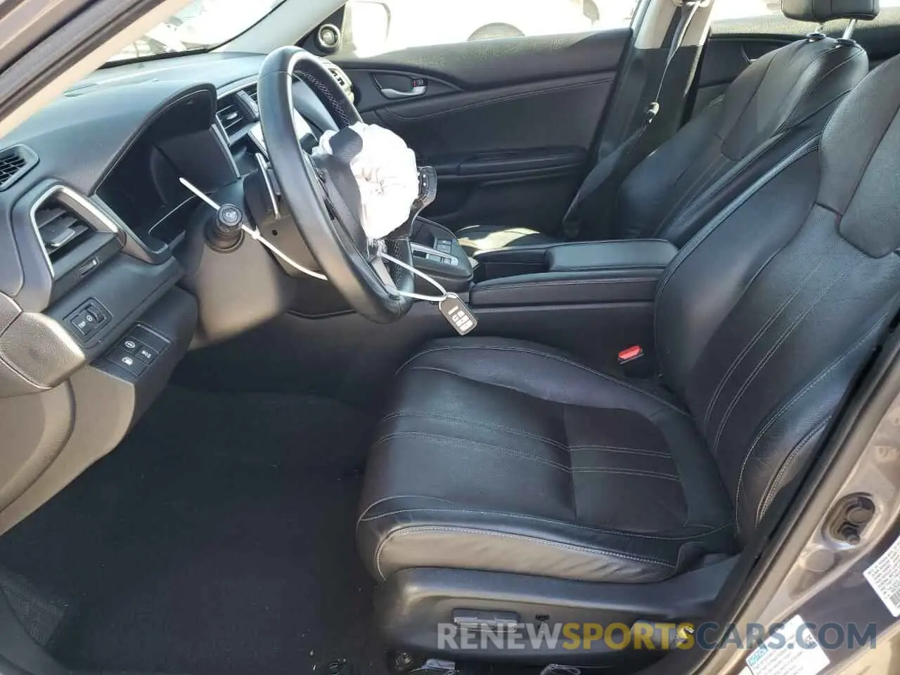 7 Photograph of a damaged car 19XZE4F96KE031589 HONDA INSIGHT 2019