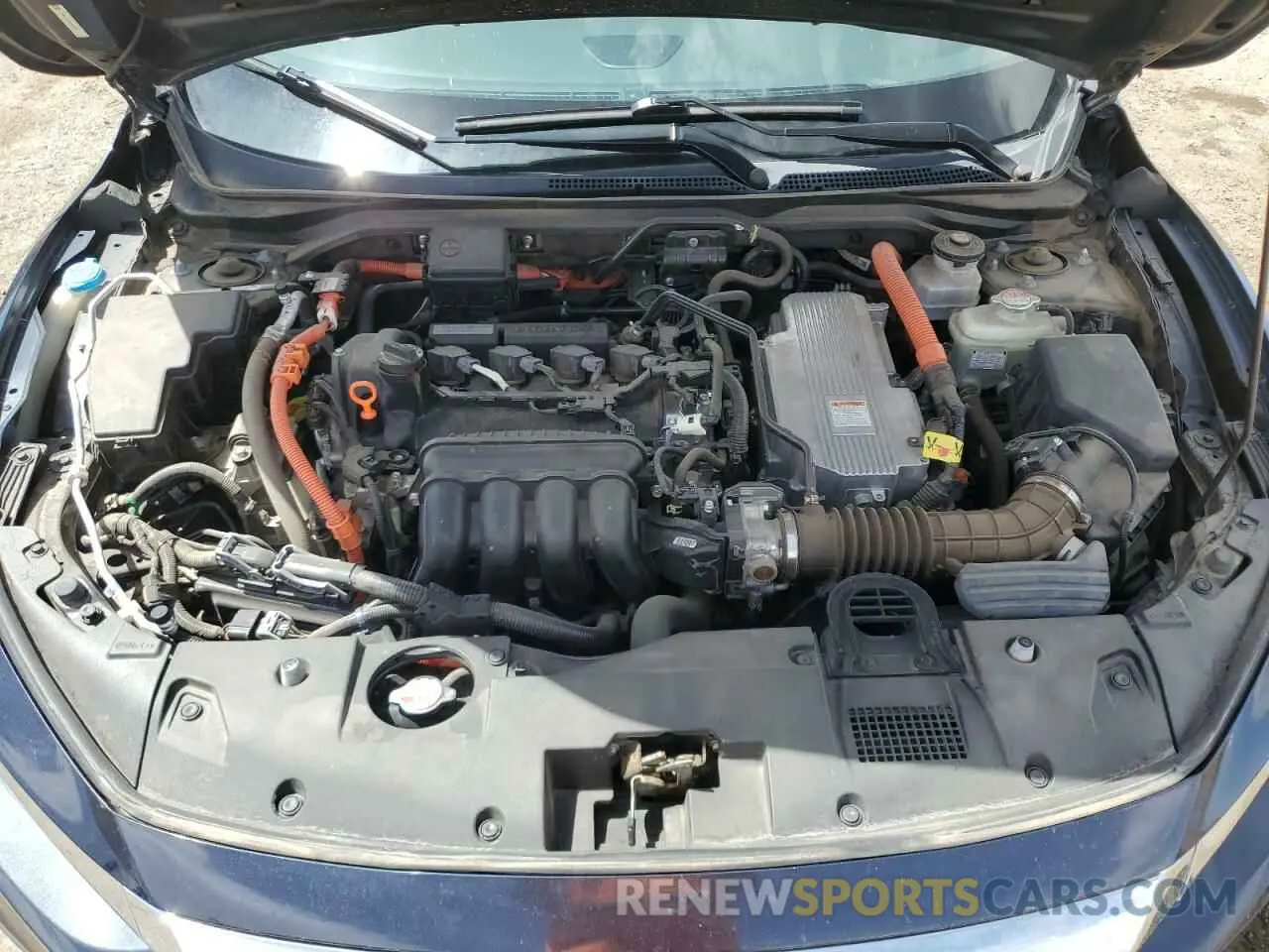 11 Фотография поврежденного автомобиля 19XZE4F98KE000621 HONDA INSIGHT 2019