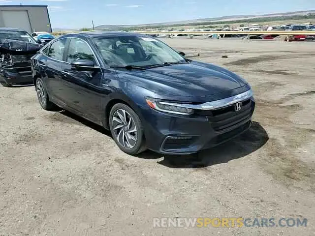 14 Фотография поврежденного автомобиля 19XZE4F98KE000621 HONDA INSIGHT 2019
