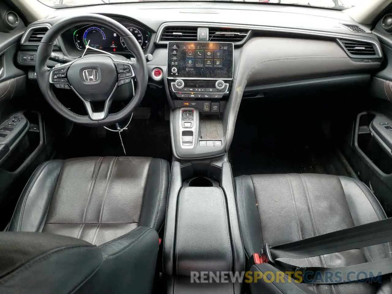 8 Фотография поврежденного автомобиля 19XZE4F98KE003082 HONDA INSIGHT 2019