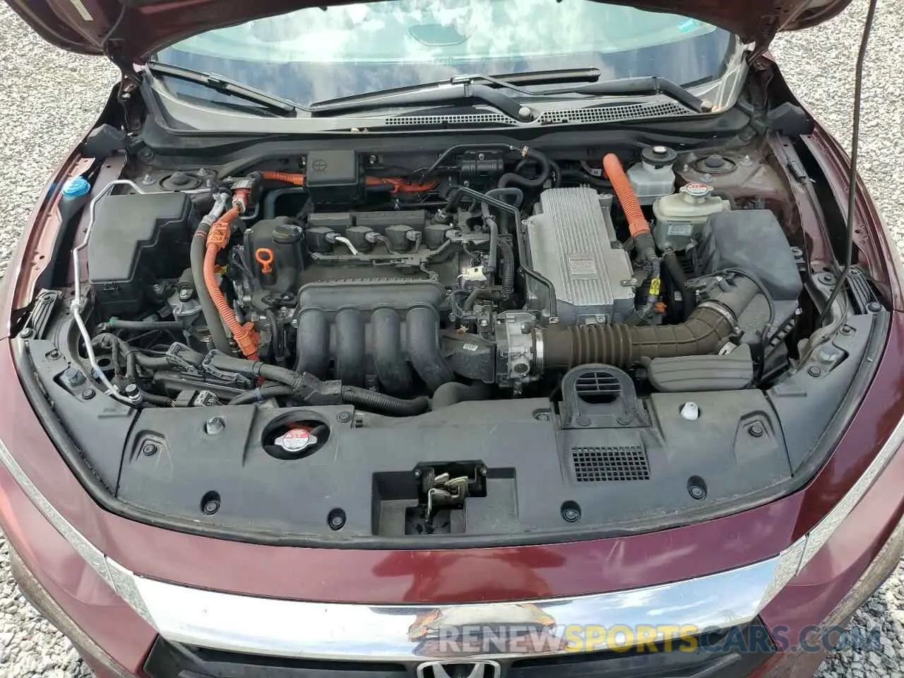 11 Фотография поврежденного автомобиля 19XZE4F98KE019962 HONDA INSIGHT 2019