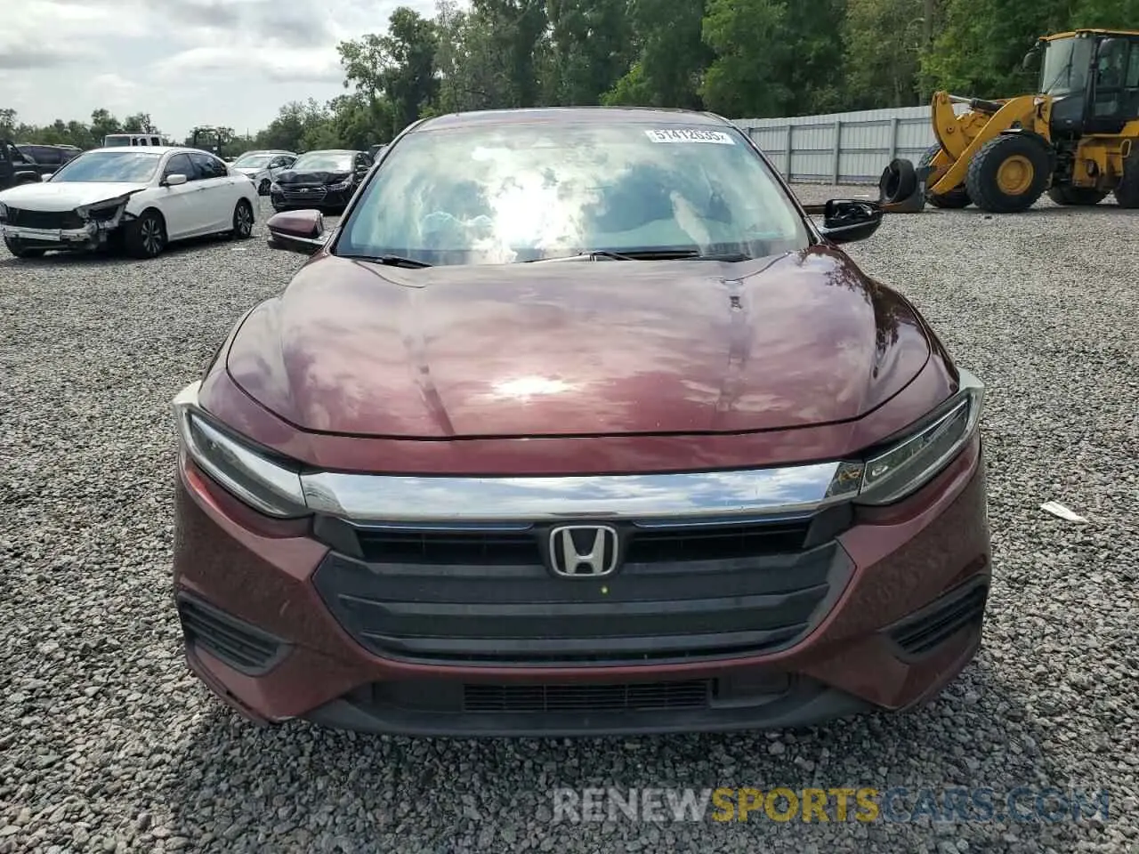 5 Фотография поврежденного автомобиля 19XZE4F98KE019962 HONDA INSIGHT 2019