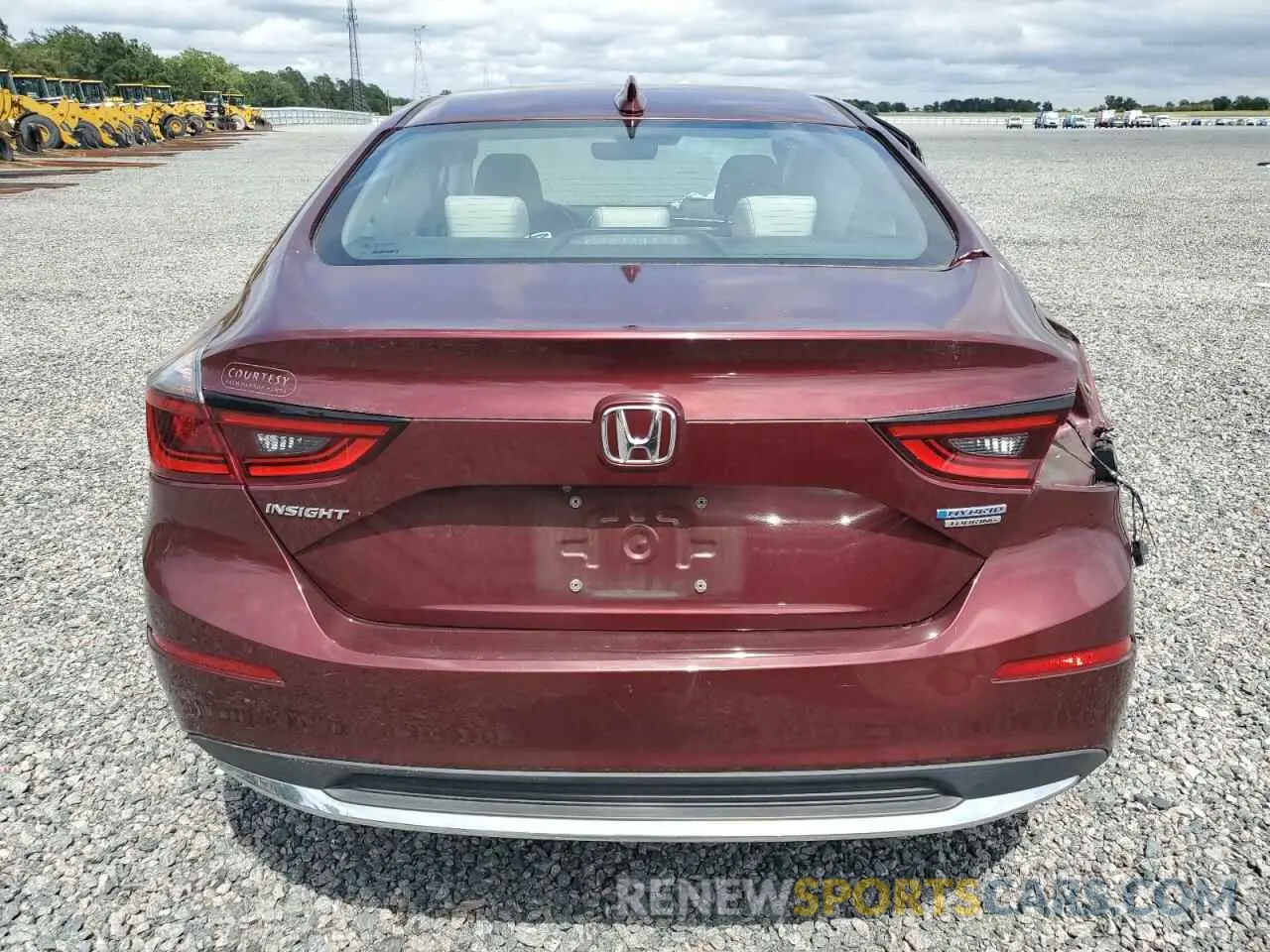 6 Фотография поврежденного автомобиля 19XZE4F98KE019962 HONDA INSIGHT 2019