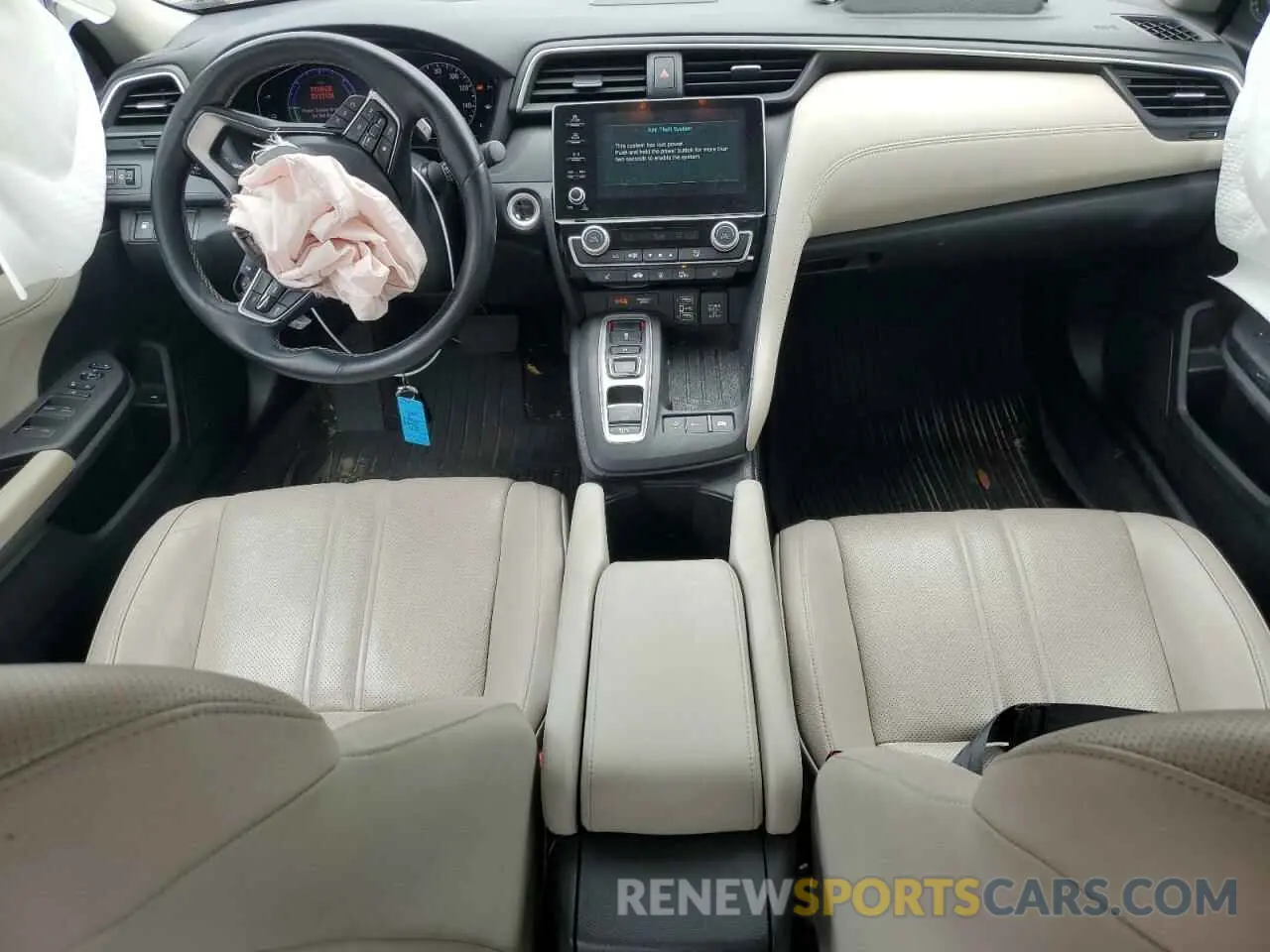 8 Фотография поврежденного автомобиля 19XZE4F98KE019962 HONDA INSIGHT 2019