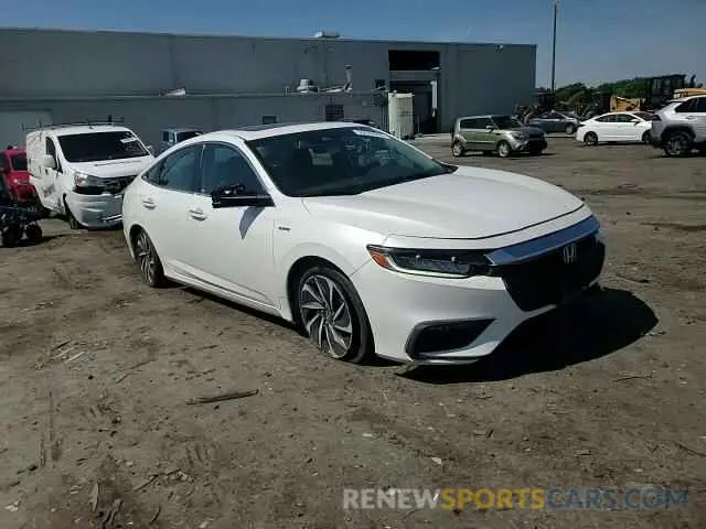 13 Фотография поврежденного автомобиля 19XZE4F9XKE004055 HONDA INSIGHT 2019