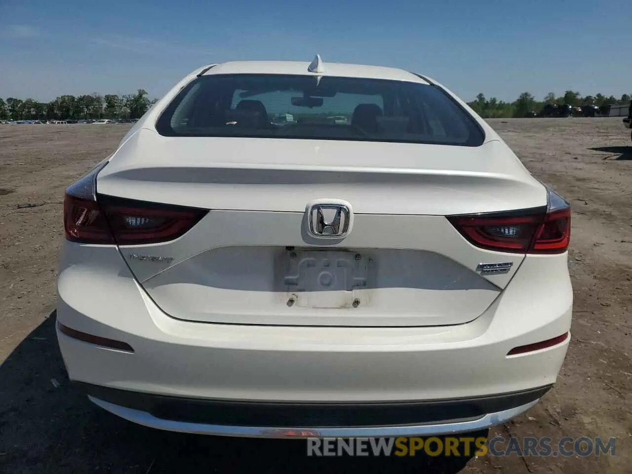 6 Фотография поврежденного автомобиля 19XZE4F9XKE004055 HONDA INSIGHT 2019