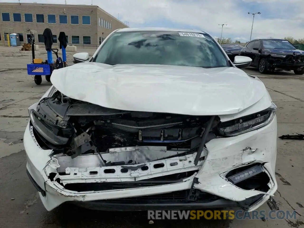 5 Photograph of a damaged car 19XZE4F9XKE007764 HONDA INSIGHT 2019