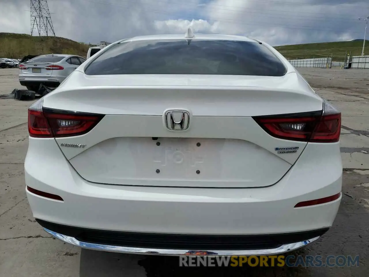 6 Photograph of a damaged car 19XZE4F9XKE007764 HONDA INSIGHT 2019