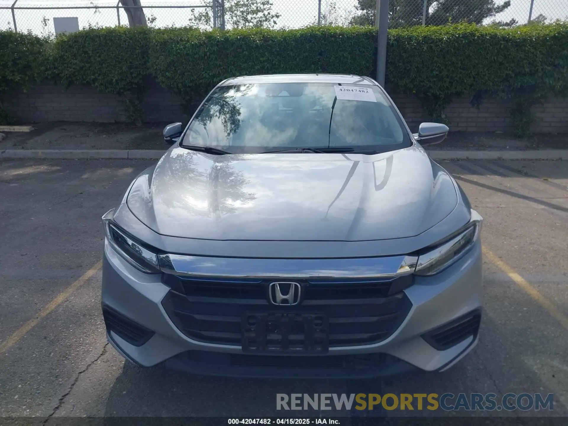 12 Photograph of a damaged car 19XZE4F9XKE016402 HONDA INSIGHT 2019