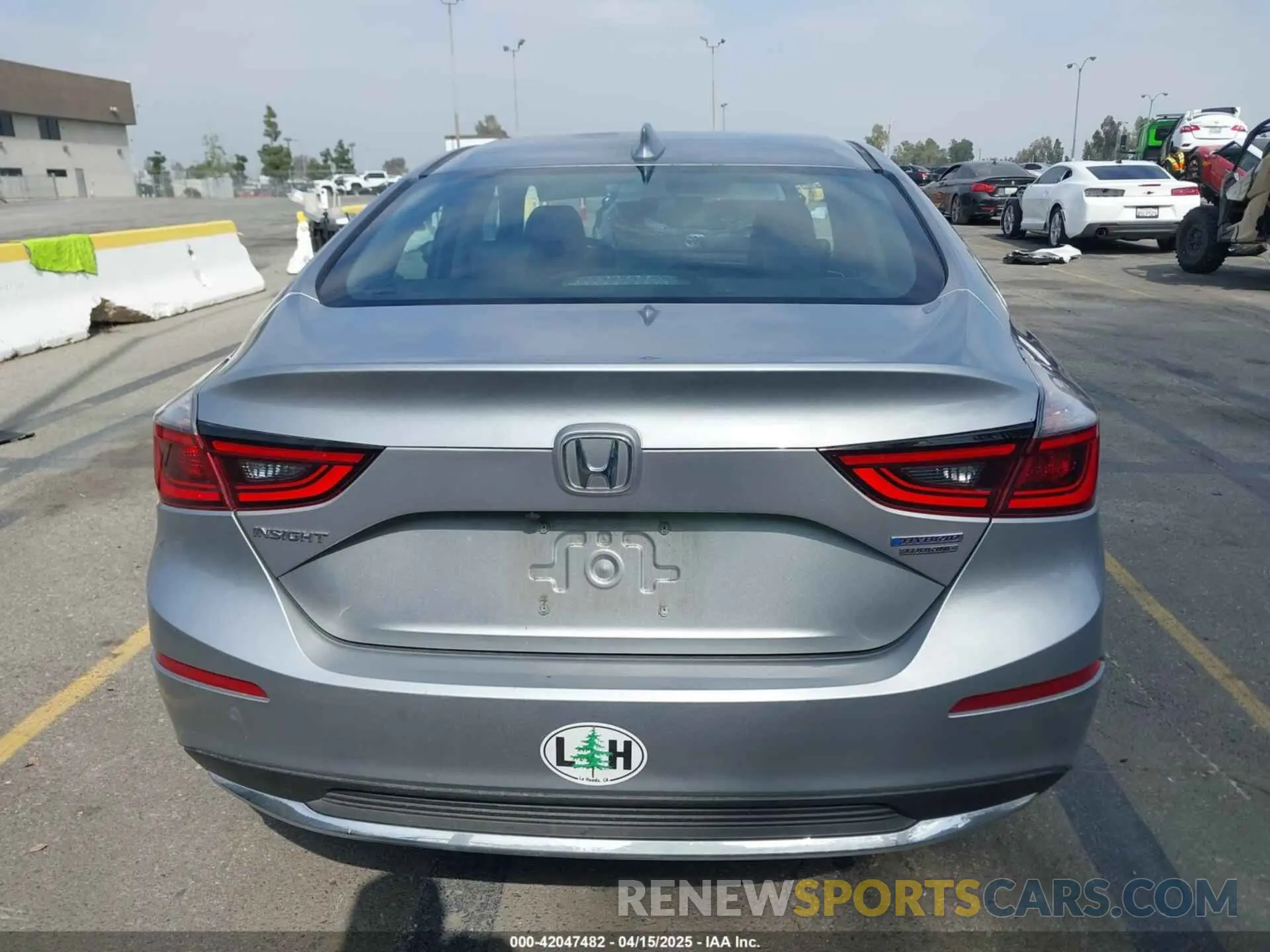 16 Photograph of a damaged car 19XZE4F9XKE016402 HONDA INSIGHT 2019