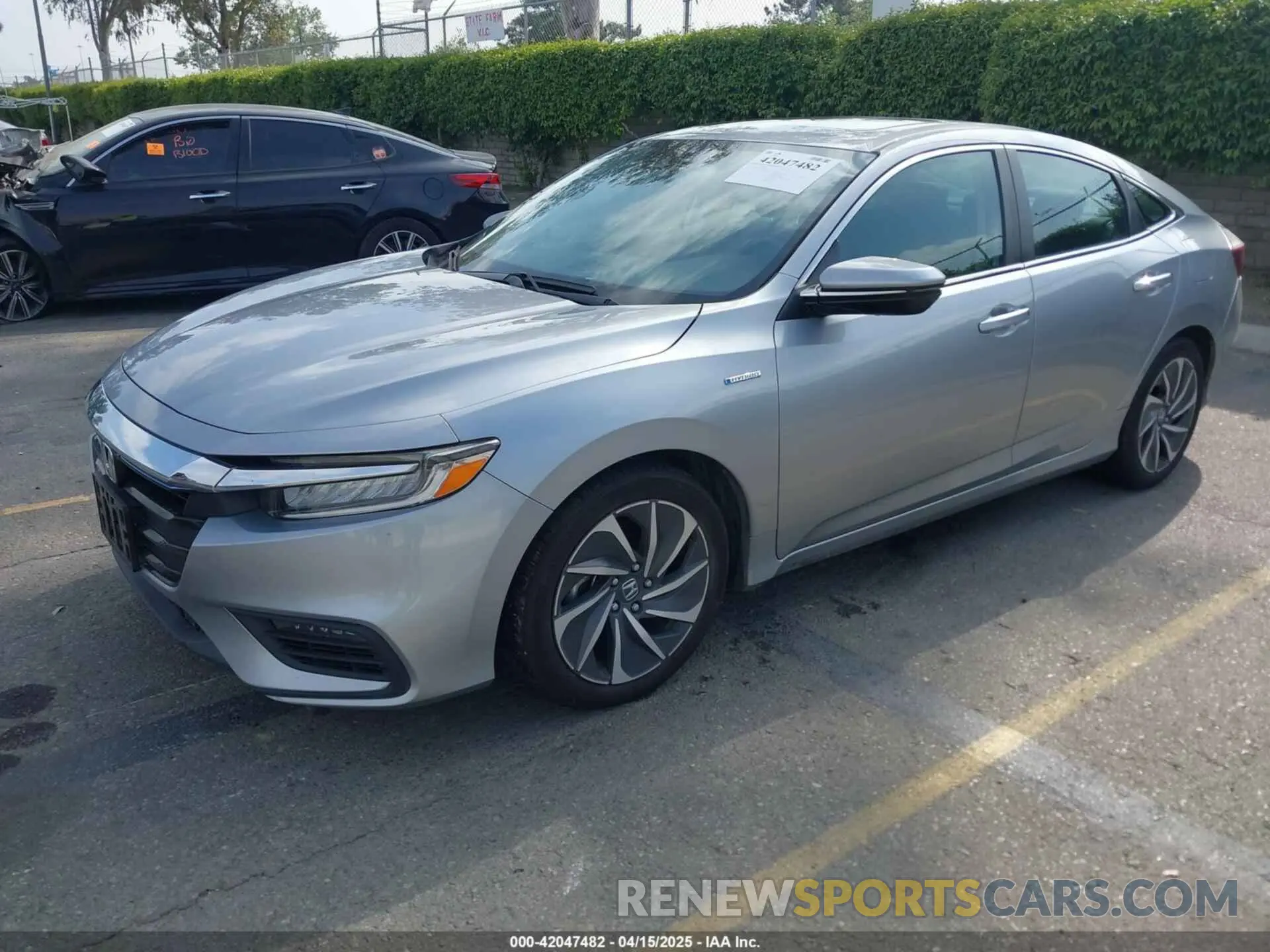 2 Photograph of a damaged car 19XZE4F9XKE016402 HONDA INSIGHT 2019