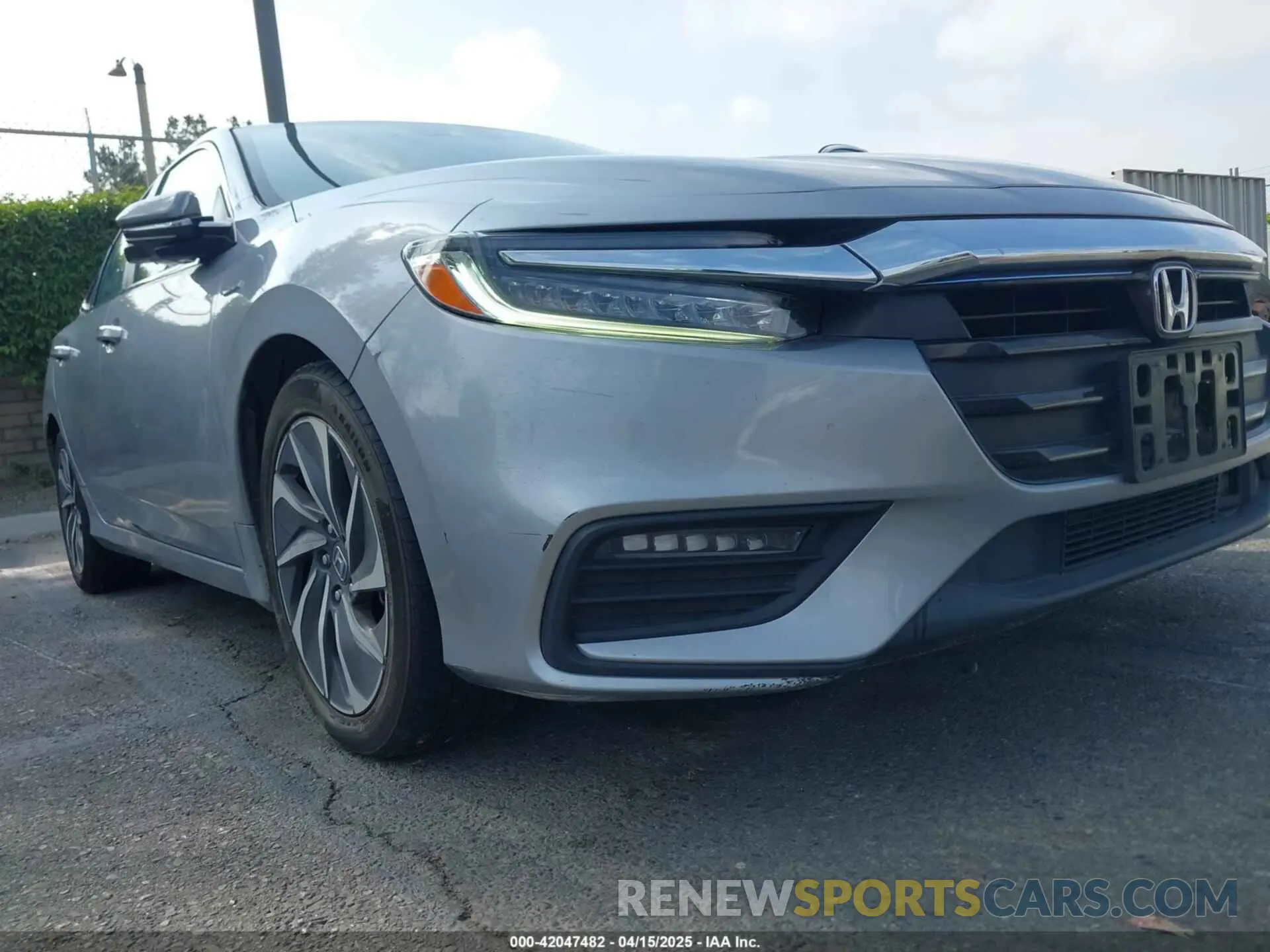 6 Photograph of a damaged car 19XZE4F9XKE016402 HONDA INSIGHT 2019
