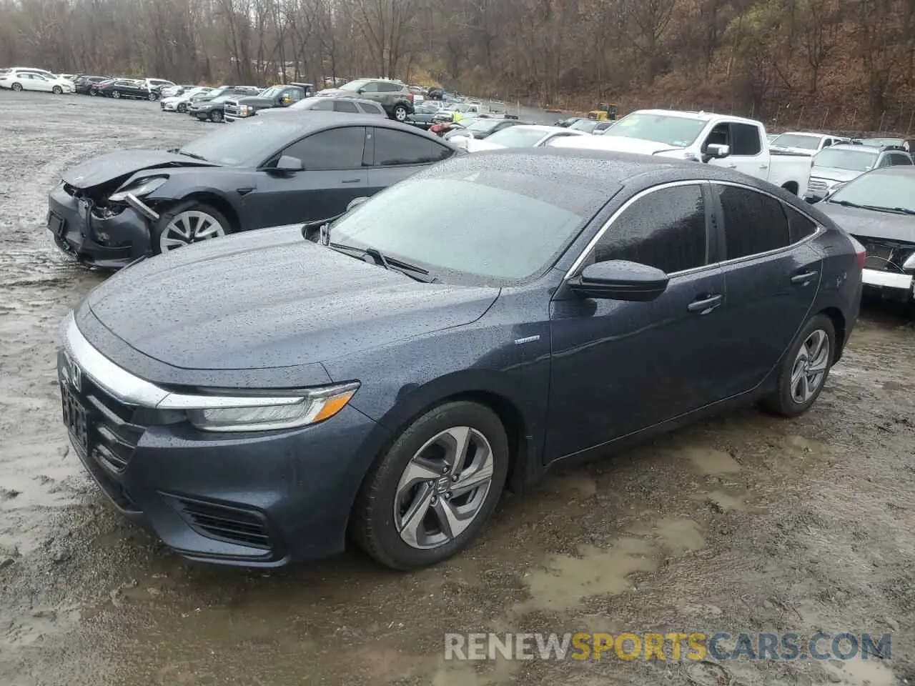 1 Фотография поврежденного автомобиля 19XZE4F50LE012941 HONDA INSIGHT 2020