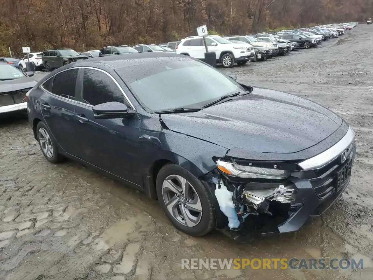 4 Фотография поврежденного автомобиля 19XZE4F50LE012941 HONDA INSIGHT 2020