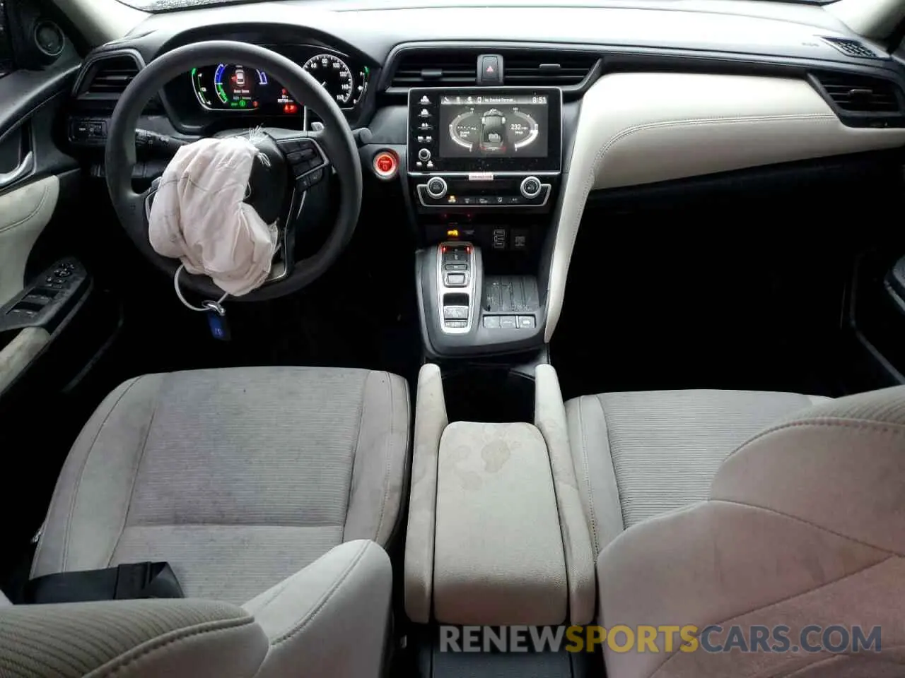 8 Фотография поврежденного автомобиля 19XZE4F50LE012941 HONDA INSIGHT 2020