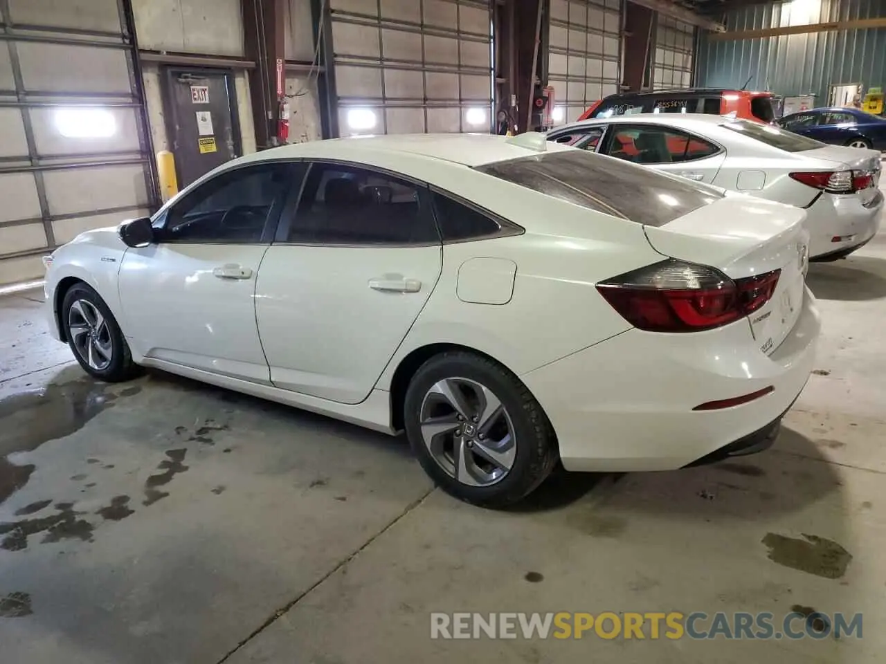 2 Фотография поврежденного автомобиля 19XZE4F51LE009935 HONDA INSIGHT 2020