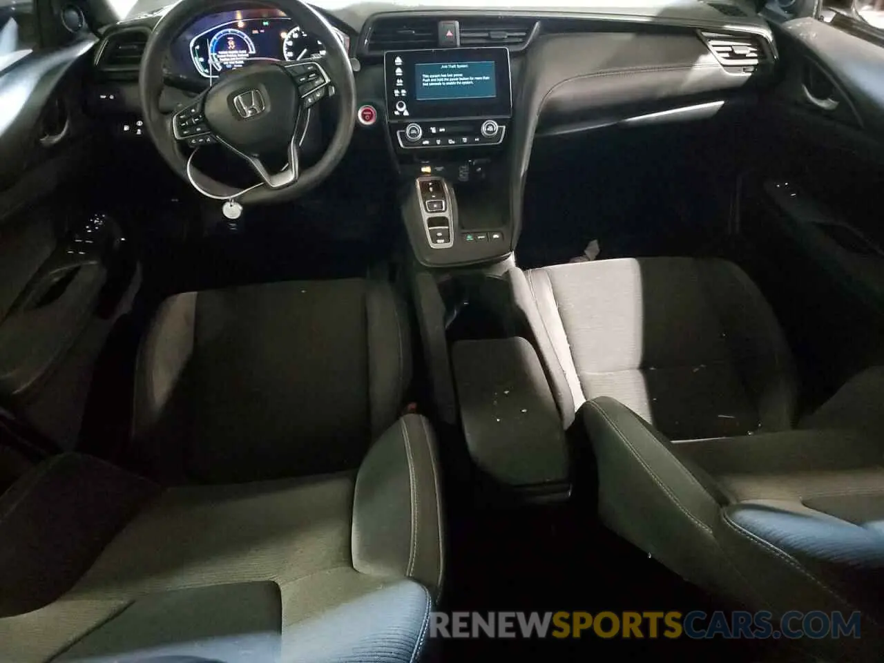 8 Фотография поврежденного автомобиля 19XZE4F51LE009935 HONDA INSIGHT 2020