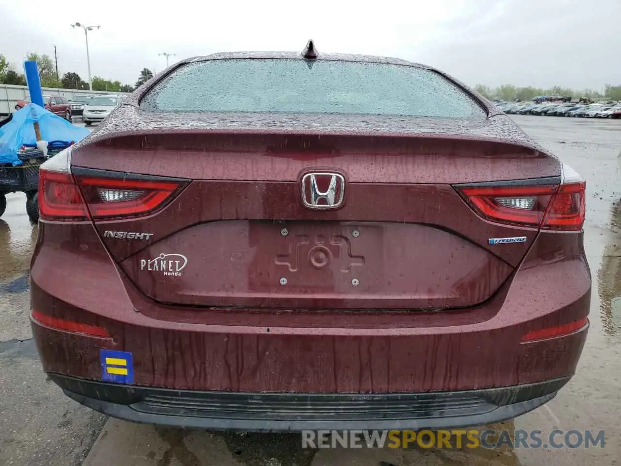 6 Фотография поврежденного автомобиля 19XZE4F52LE011113 HONDA INSIGHT 2020