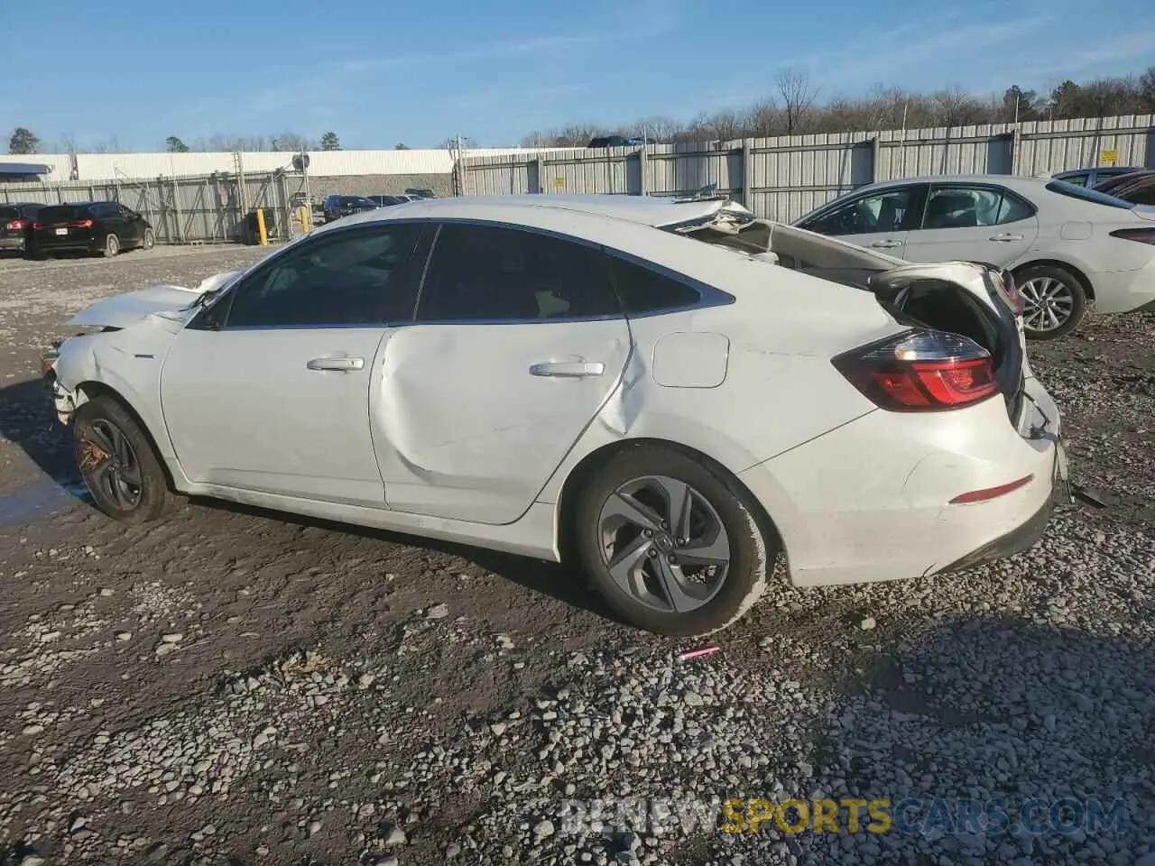 2 Photograph of a damaged car 19XZE4F53LE009595 HONDA INSIGHT 2020