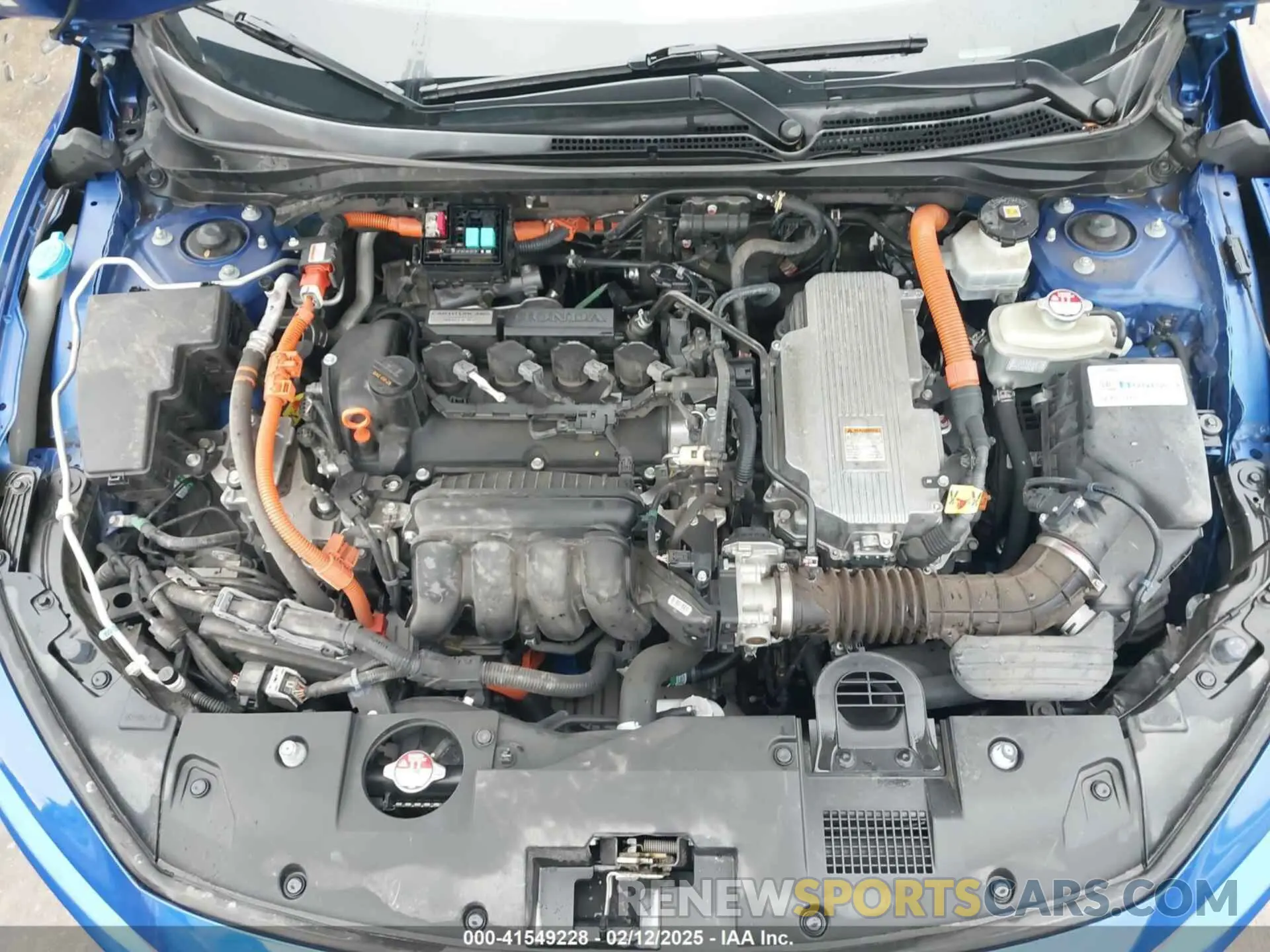 10 Фотография поврежденного автомобиля 19XZE4F55LE009856 HONDA INSIGHT 2020