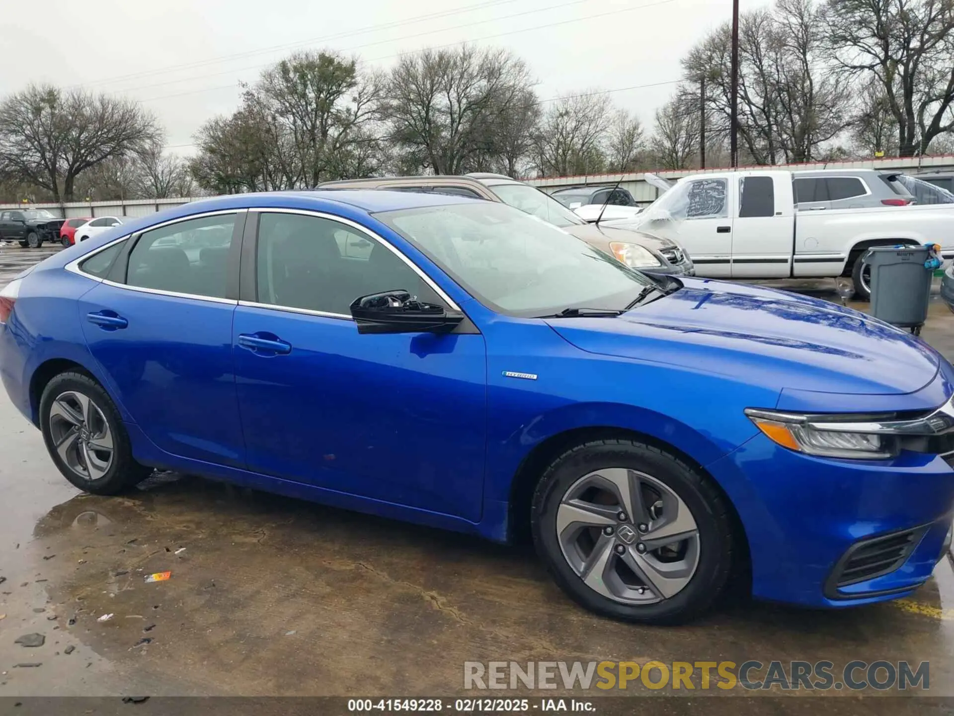 14 Фотография поврежденного автомобиля 19XZE4F55LE009856 HONDA INSIGHT 2020