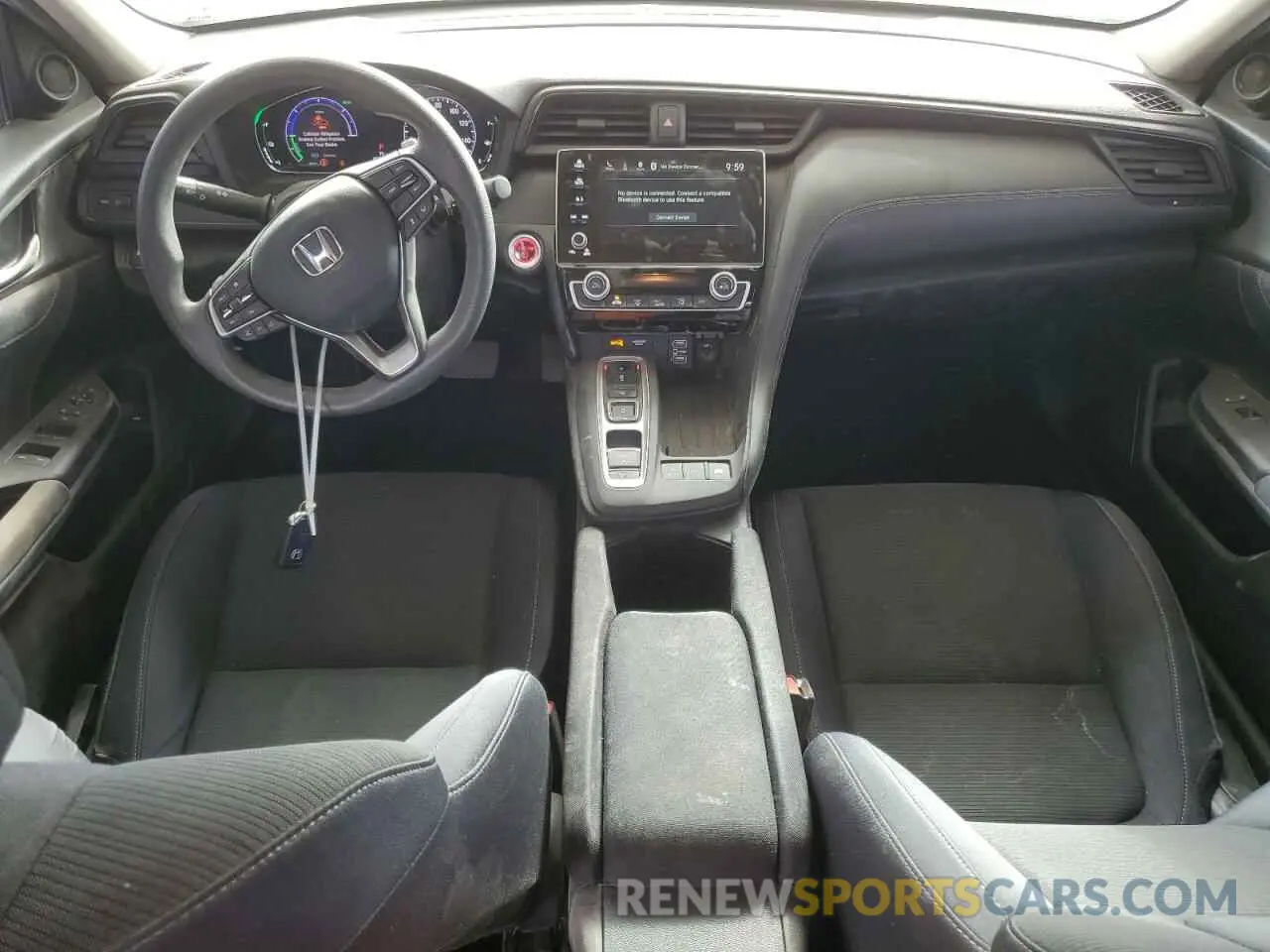 8 Photograph of a damaged car 19XZE4F57LE007218 HONDA INSIGHT 2020