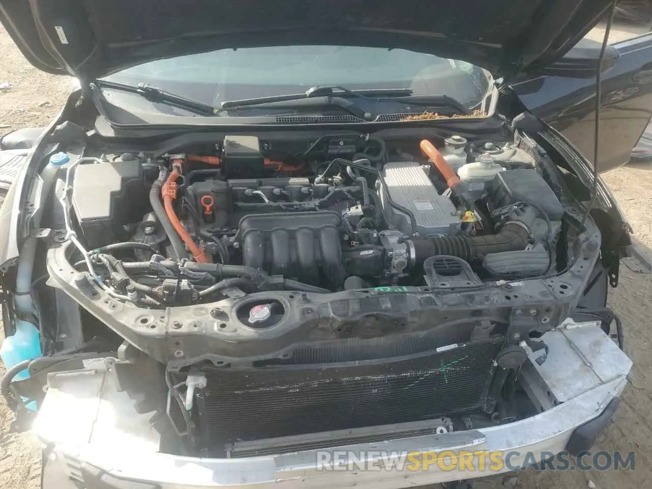 11 Фотография поврежденного автомобиля 19XZE4F58LE011830 HONDA INSIGHT 2020