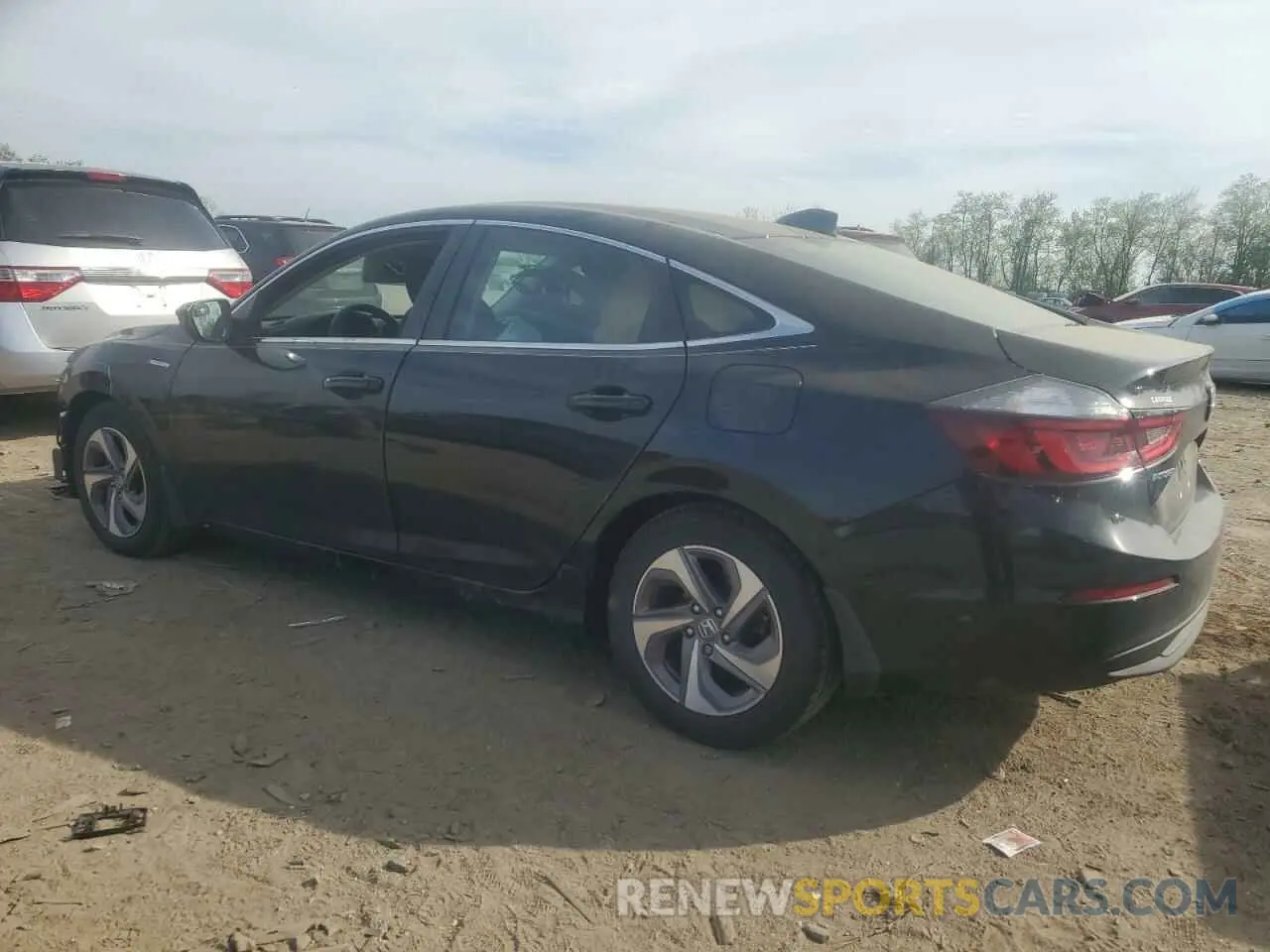 2 Фотография поврежденного автомобиля 19XZE4F58LE011830 HONDA INSIGHT 2020