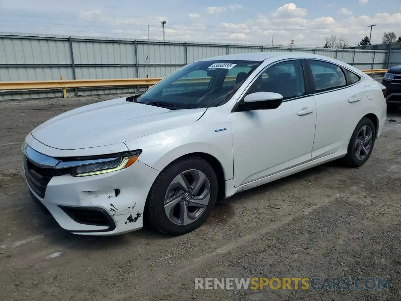 1 Фотография поврежденного автомобиля 19XZE4F59LE003946 HONDA INSIGHT 2020
