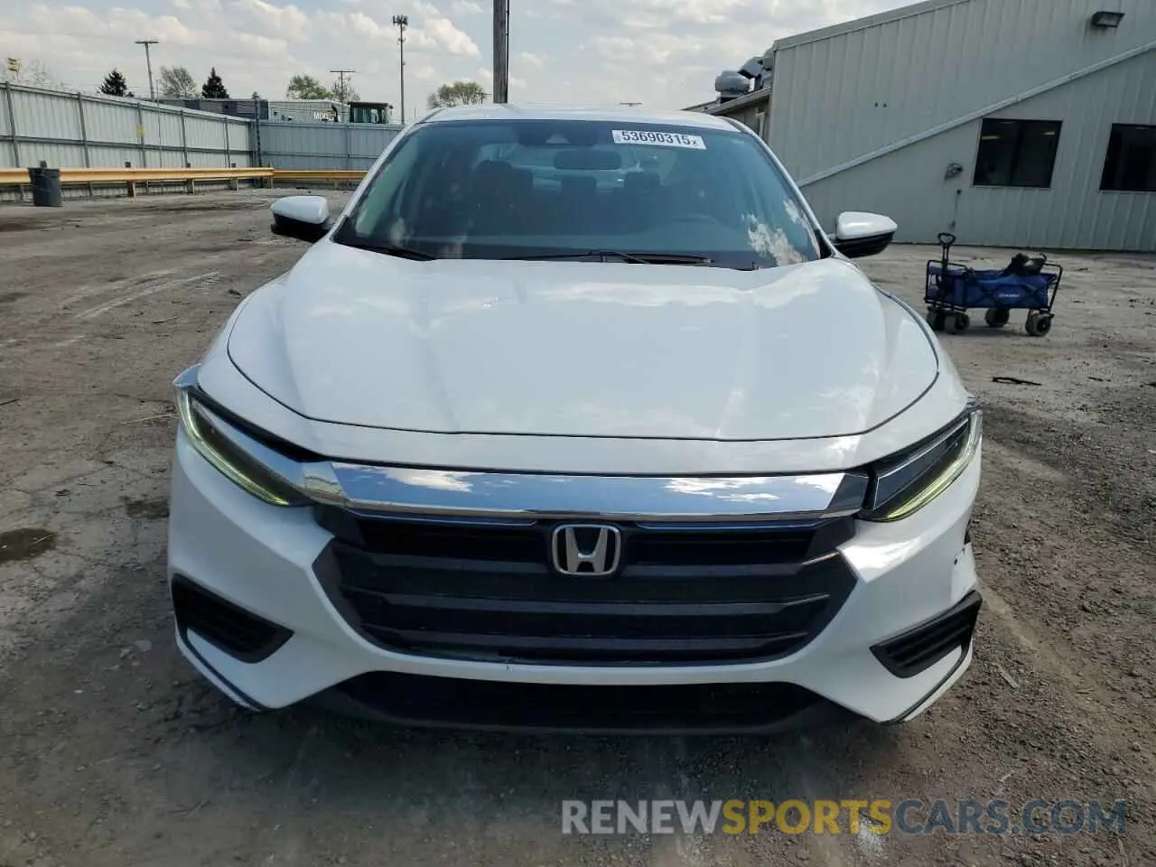 5 Фотография поврежденного автомобиля 19XZE4F59LE003946 HONDA INSIGHT 2020