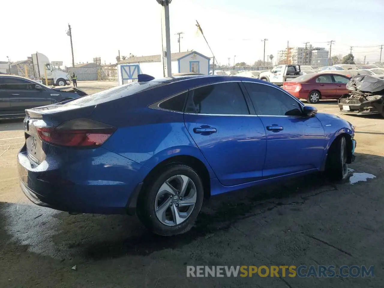 3 Photograph of a damaged car 19XZE4F59LE007253 HONDA INSIGHT 2020