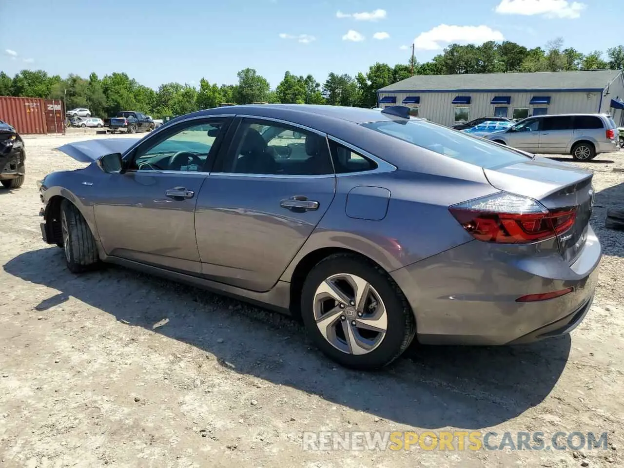 2 Фотография поврежденного автомобиля 19XZE4F59LE012095 HONDA INSIGHT 2020