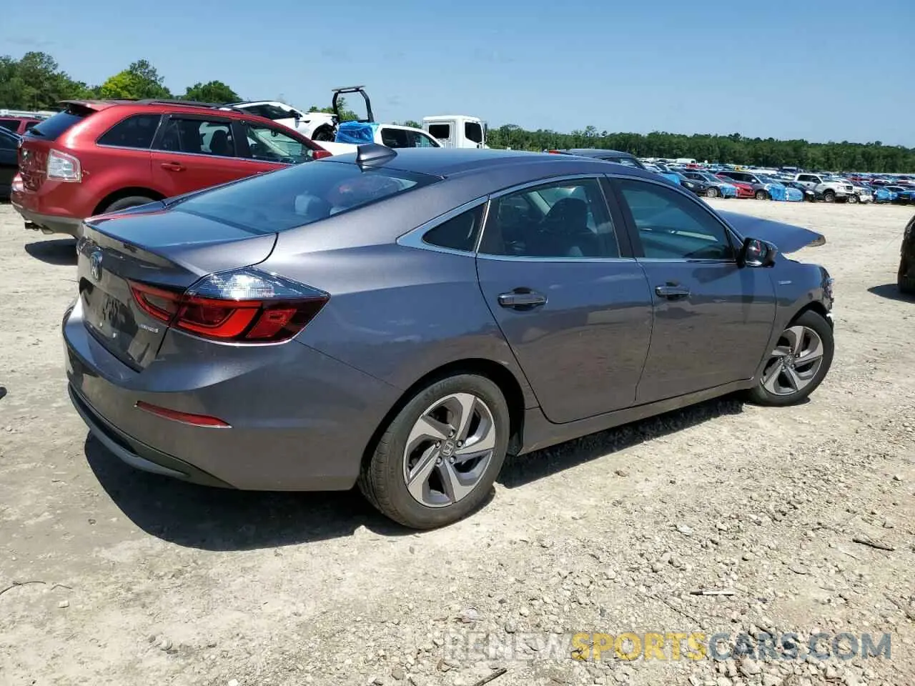3 Фотография поврежденного автомобиля 19XZE4F59LE012095 HONDA INSIGHT 2020