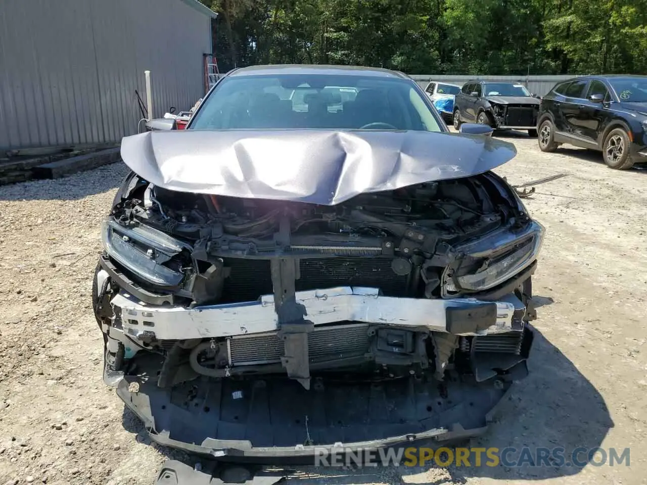 5 Фотография поврежденного автомобиля 19XZE4F59LE012095 HONDA INSIGHT 2020